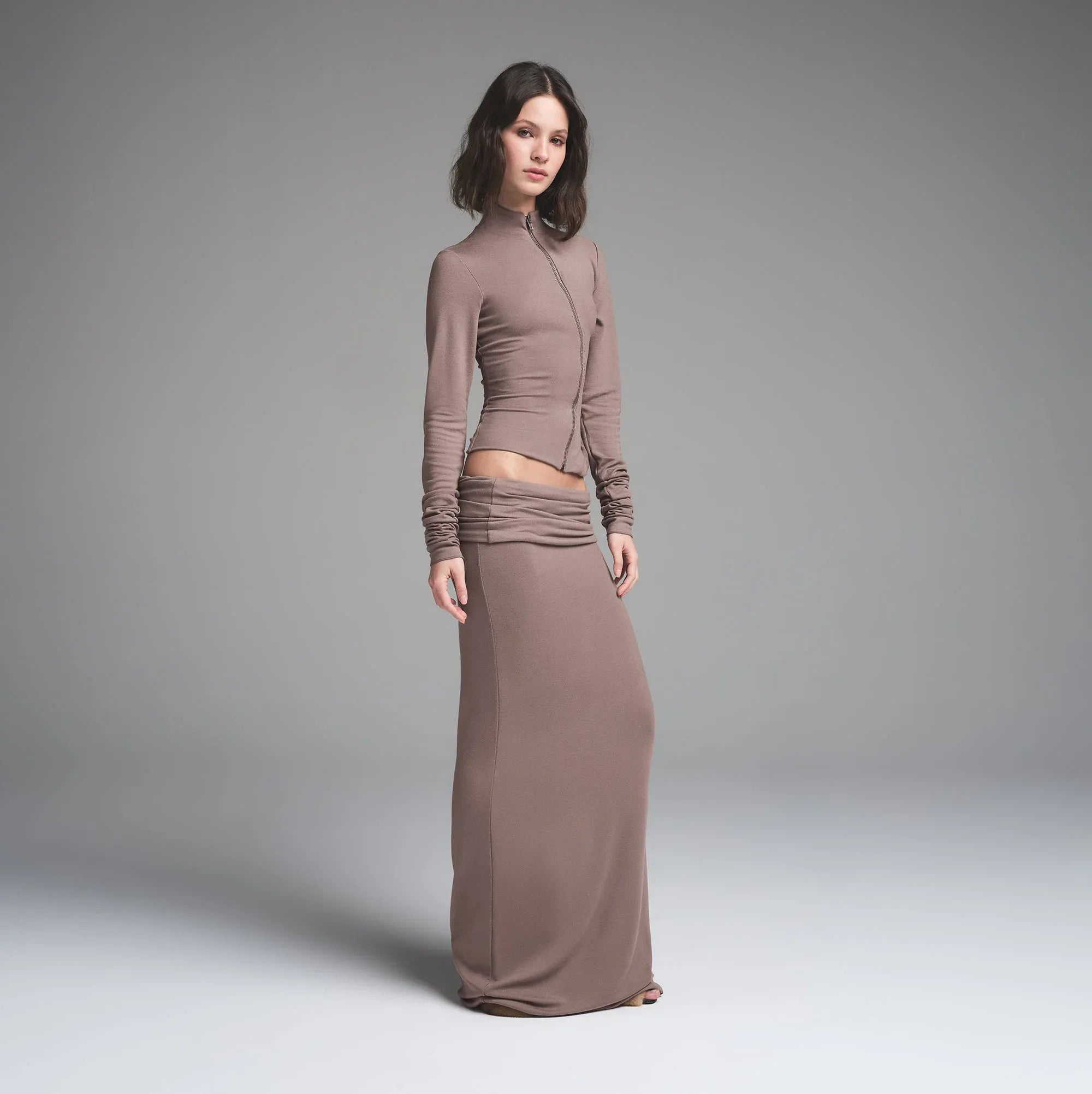 SKIMS CLOUD FOLDOVER SKIRT | AMETHYST - ETEK - My Suti