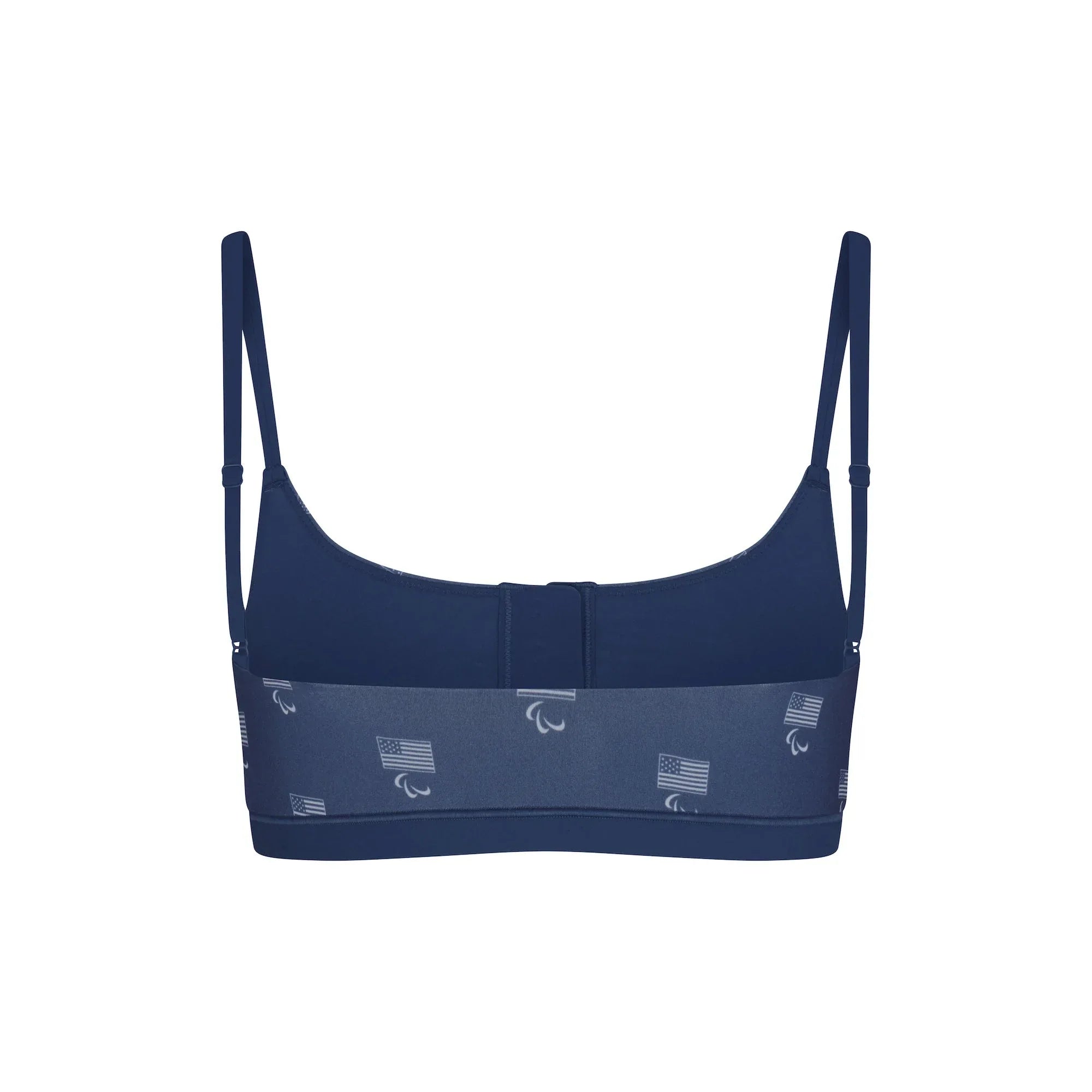 SKIMS FOR TEAM USA FITS EVERYBODY ADAPTIVE PARALYMPIC SCOOP BRALETTE | NAVY - SÜTYEN - My Suti