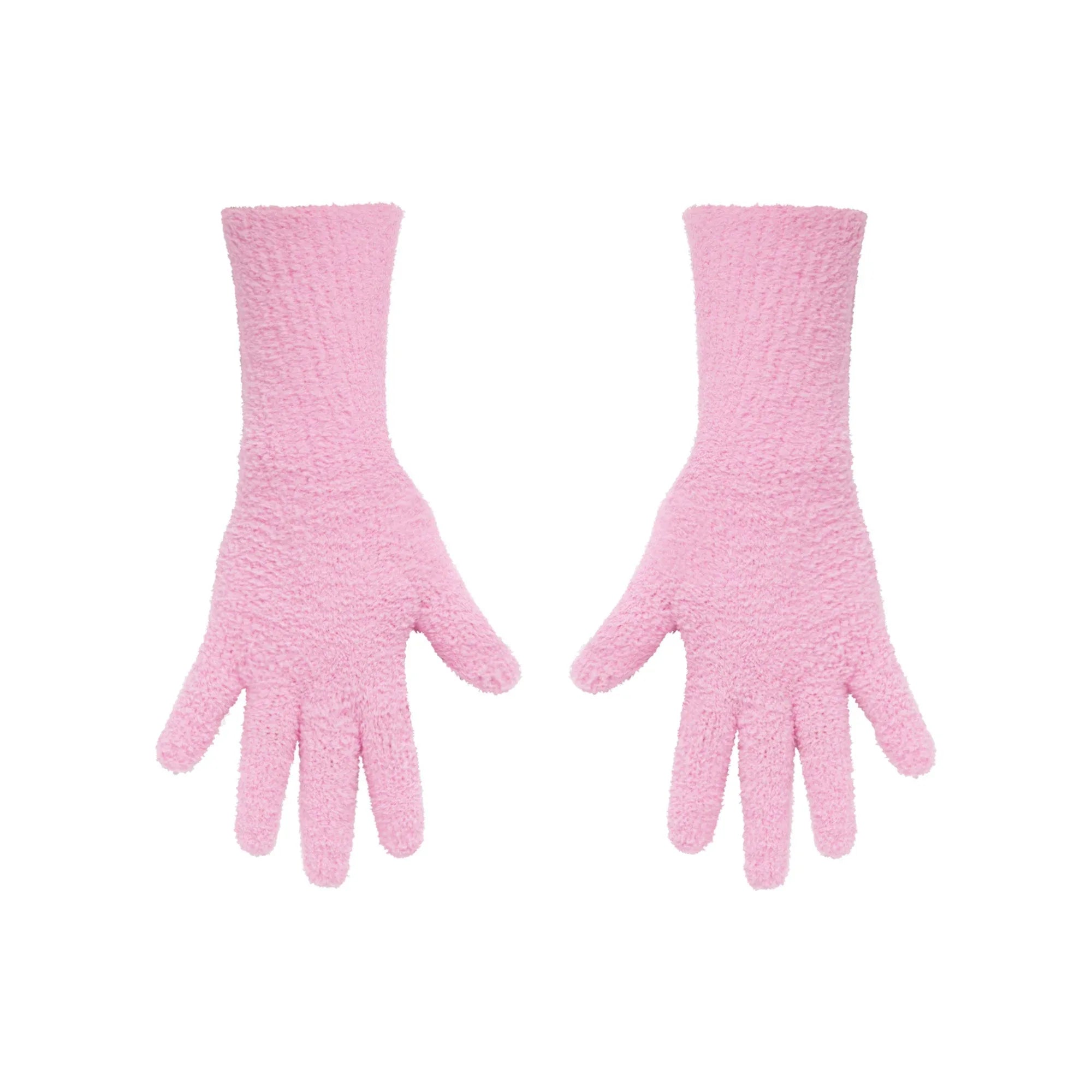 SKIMS COZY KNIT GLOVES | BUBBLE GUM - EL GLOVES - My Suti