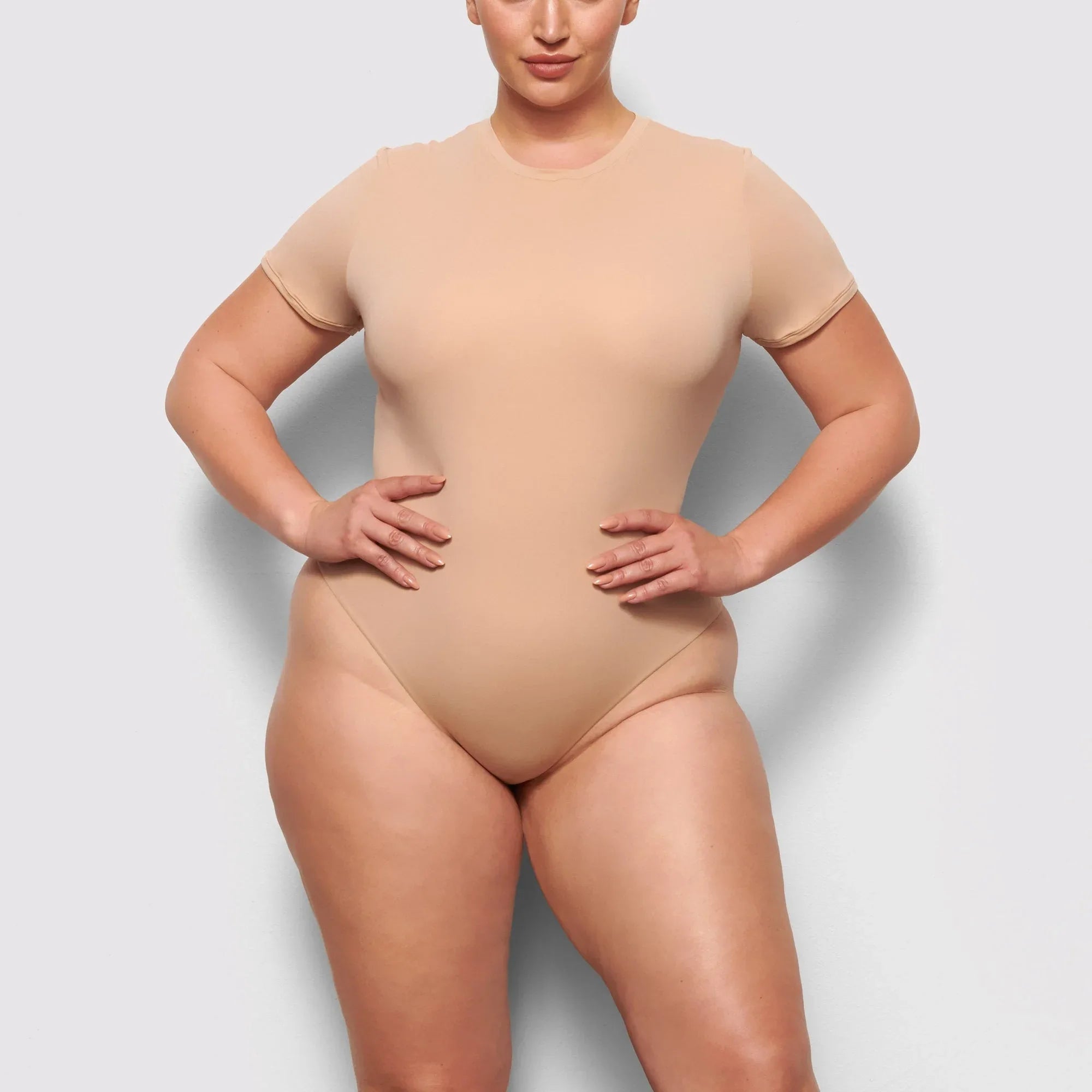 SKIMS FITS EVERYBODY T-SHIRT BODYSUIT | MICA - TİŞÖRT BODYSUIT - My Suti