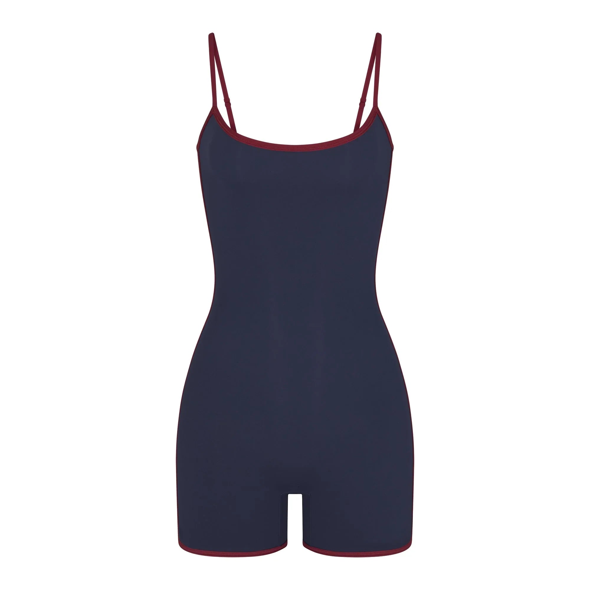 SKIMS FITS EVERYBODY CONTRAST TRIM ONESIE | NAVY - TULUM - My Suti