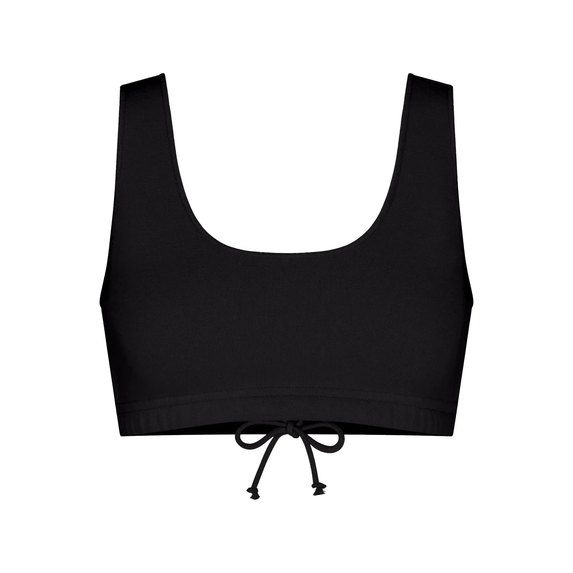 SKIMS COTTON FLEECE BRALETTE | ONYX - SÜTYEN - My Suti