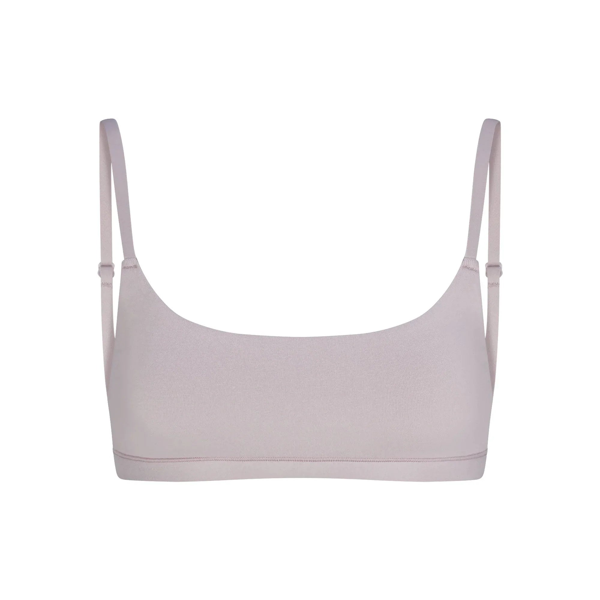SKIMS COTTON JERSEY SCOOP BRALETTE | OYSTER - SÜTYEN - My Suti