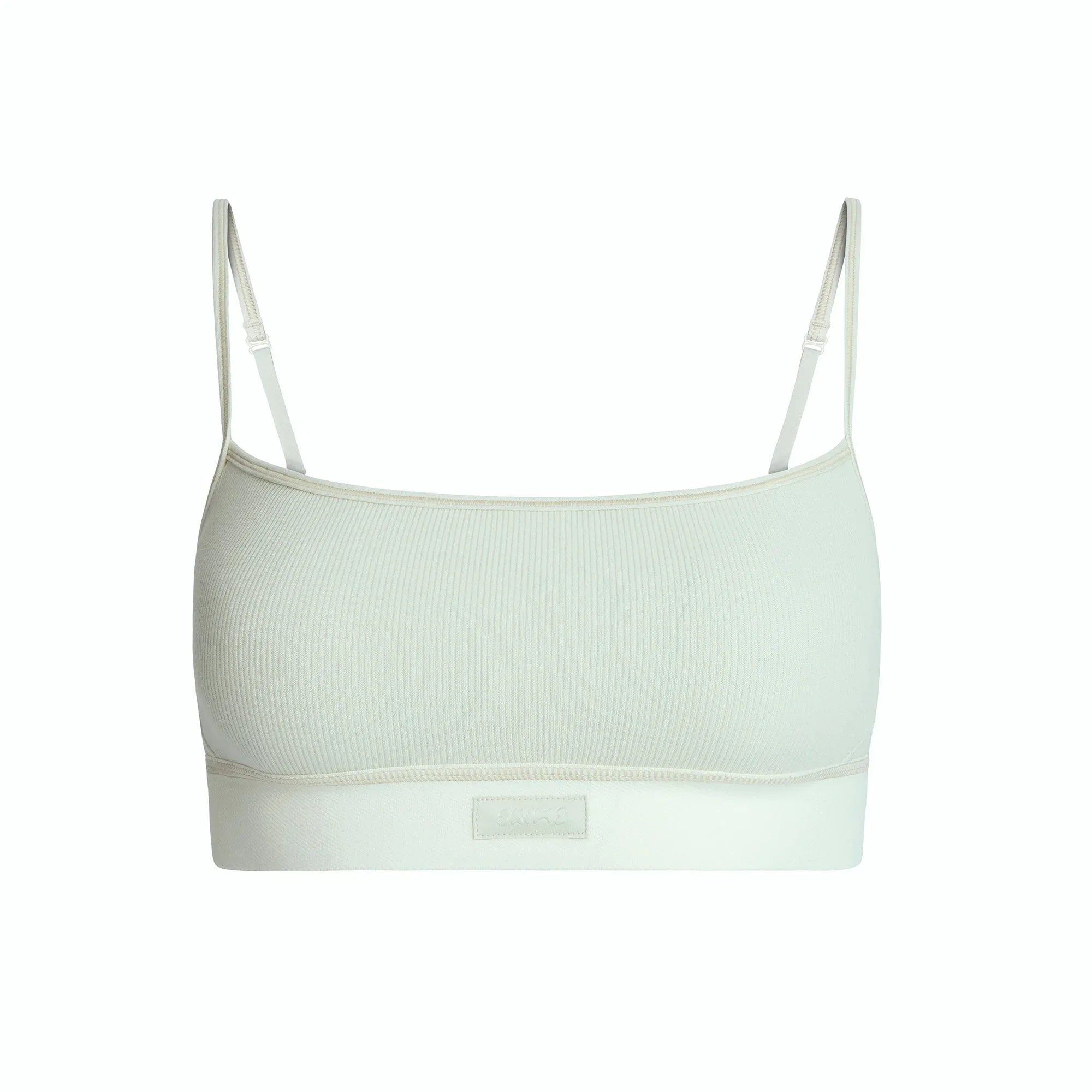 SKIMS COTTON RIB SCOOP BRALETTE | SPEARMINT - SÜTYEN - My Suti