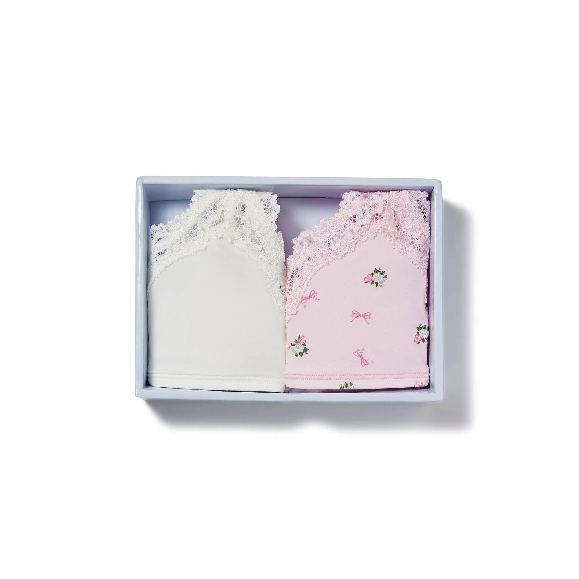 SKIMS FITS EVERYBODY LACE SCOOP BRALETTE 2-PACK | MARBLE AND FLORAL BOW PRINT - SÜTYEN - My Suti