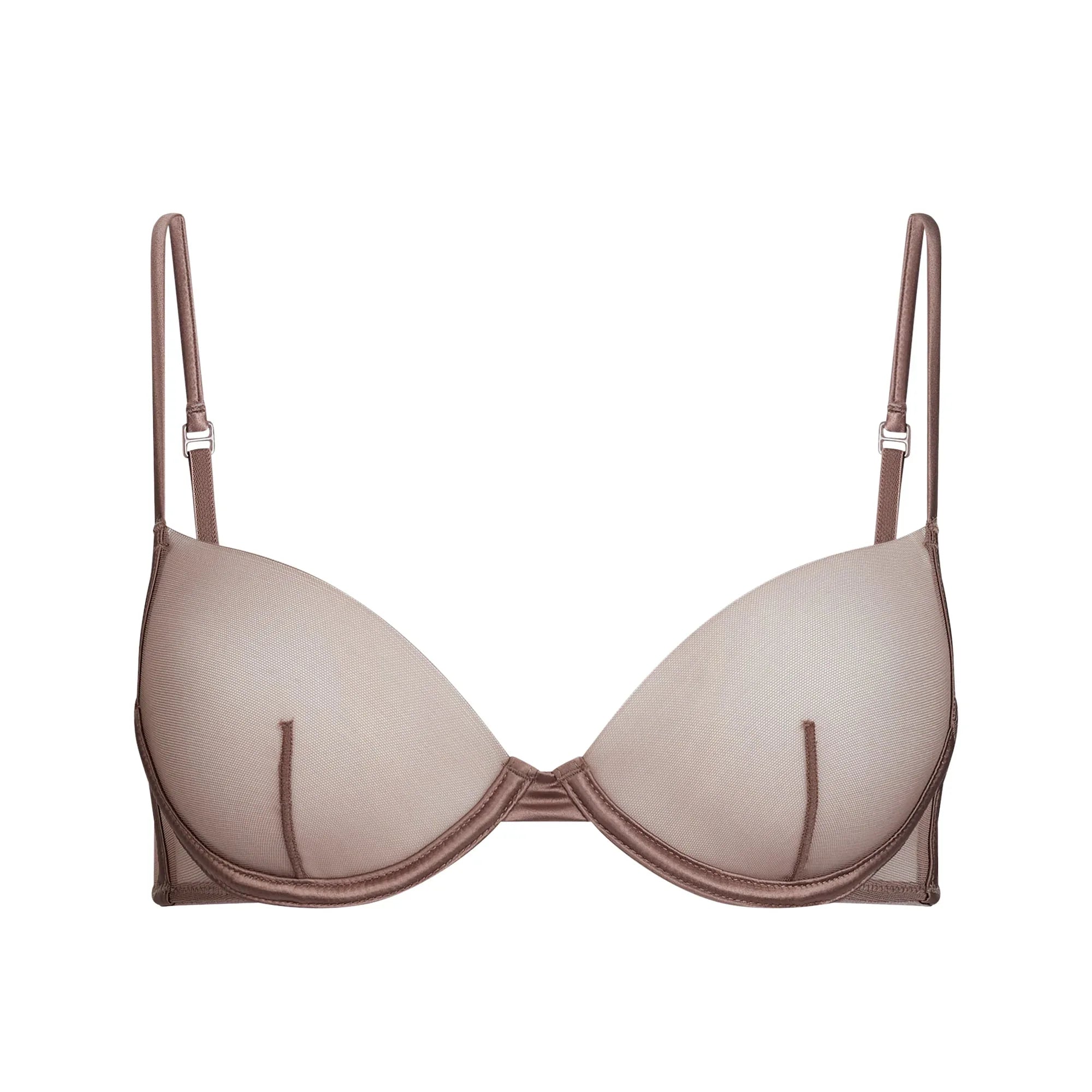 SKIMS INVISIBLE PLUNGE BRA | UMBER - SÜTYEN - My Suti