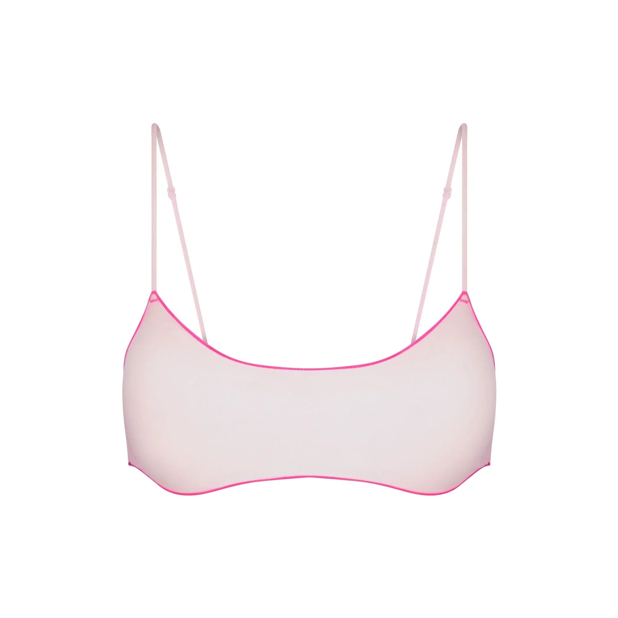 SKIMS TULLE SCOOP BRALETTE | CHERRY BLOSSOM CONTRAST - SÜTYEN - My Suti
