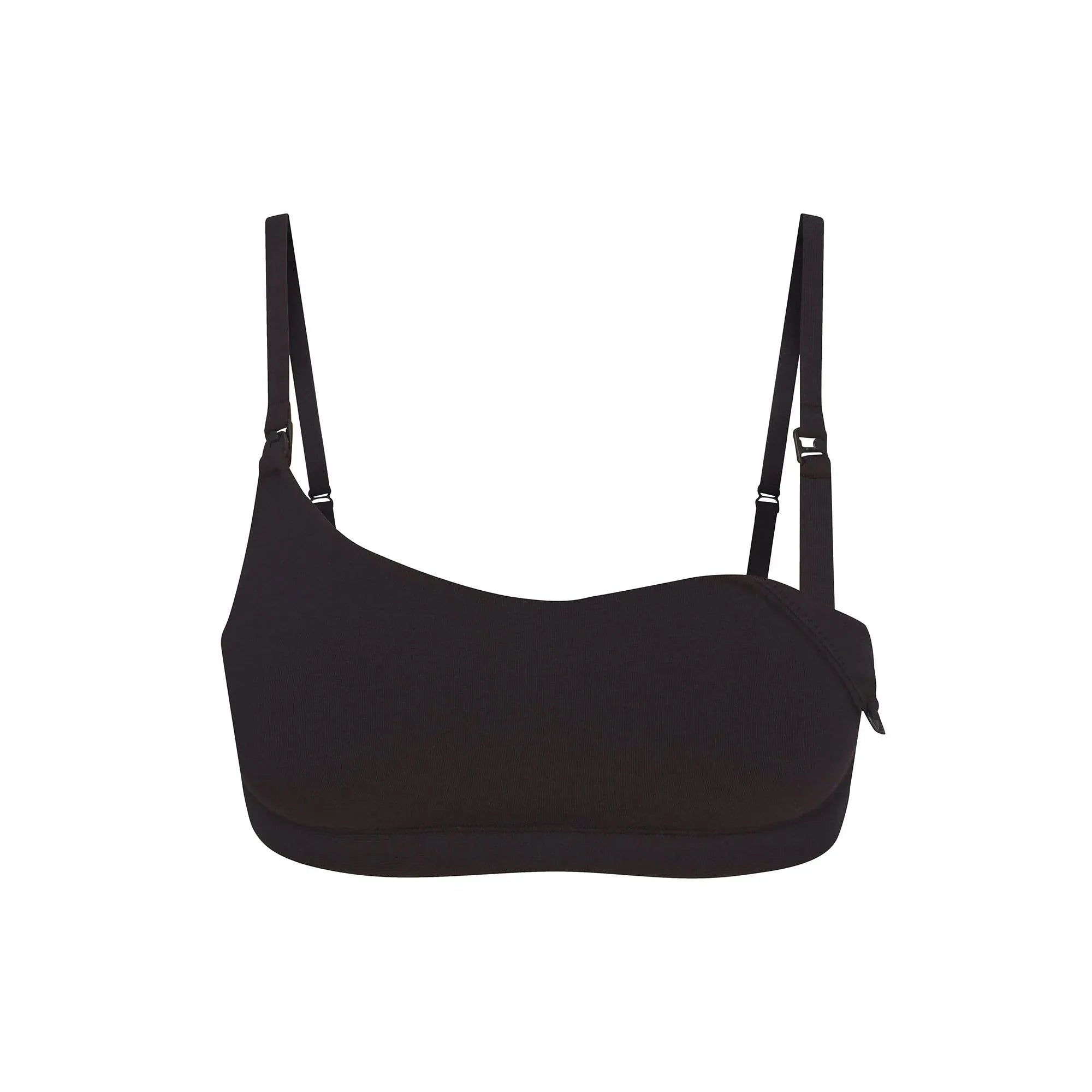 SKIMS COTTON JERSEY MATERNITY NURSING SCOOP BRALETTE | SOOT - SÜTYEN - My Suti