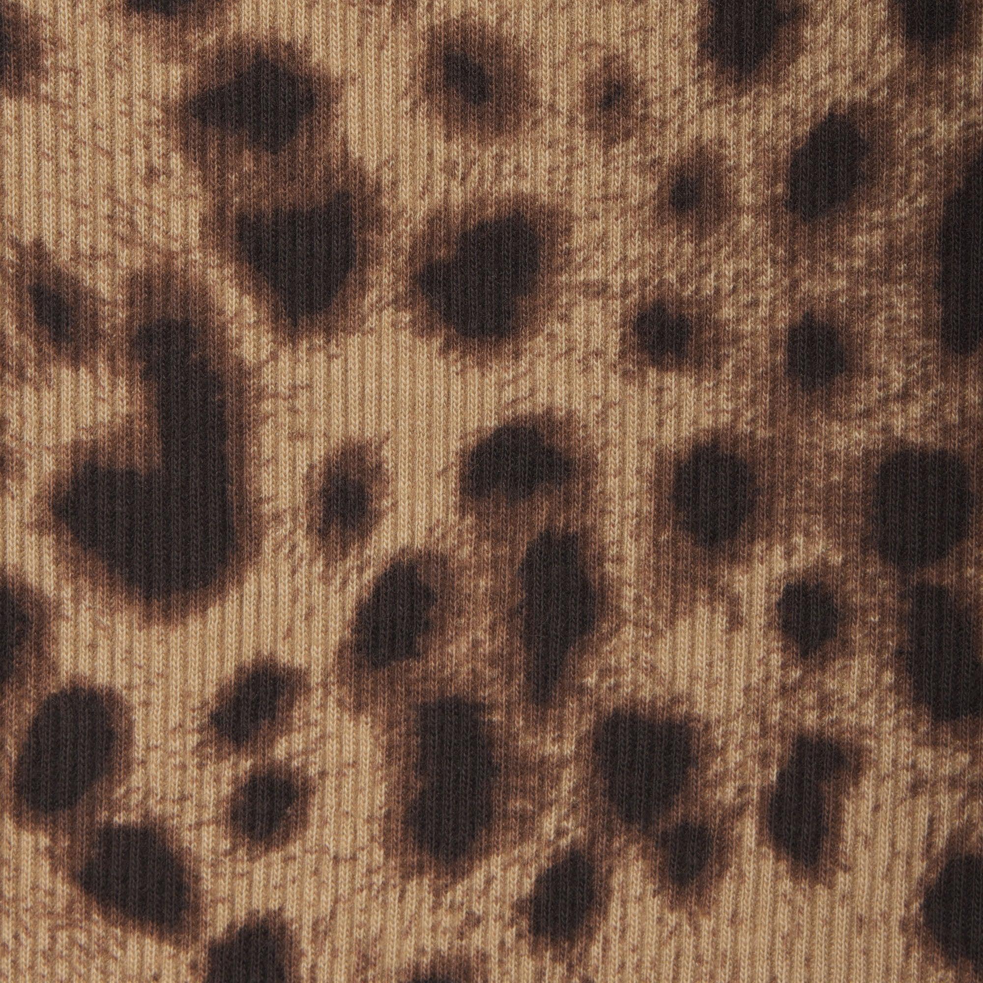 SKIMS COTTON RIB SCOOP TANK | LEOPARD - TİŞÖRT - My Suti