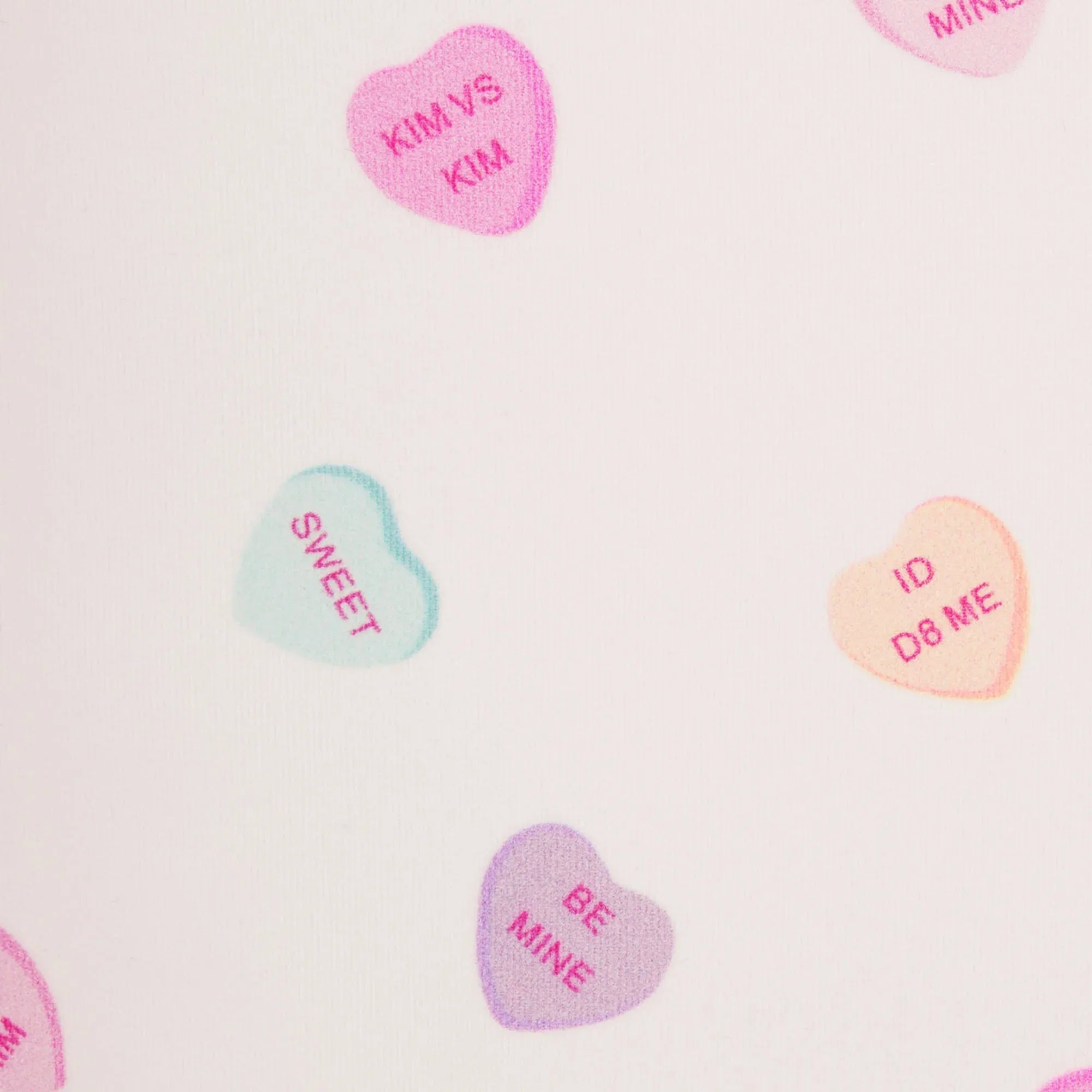 SKIMS FITS EVERYBODY LACE SCOOP BRALETTE | MARBLE CANDY HEART PRINT - SÜTYEN - My Suti