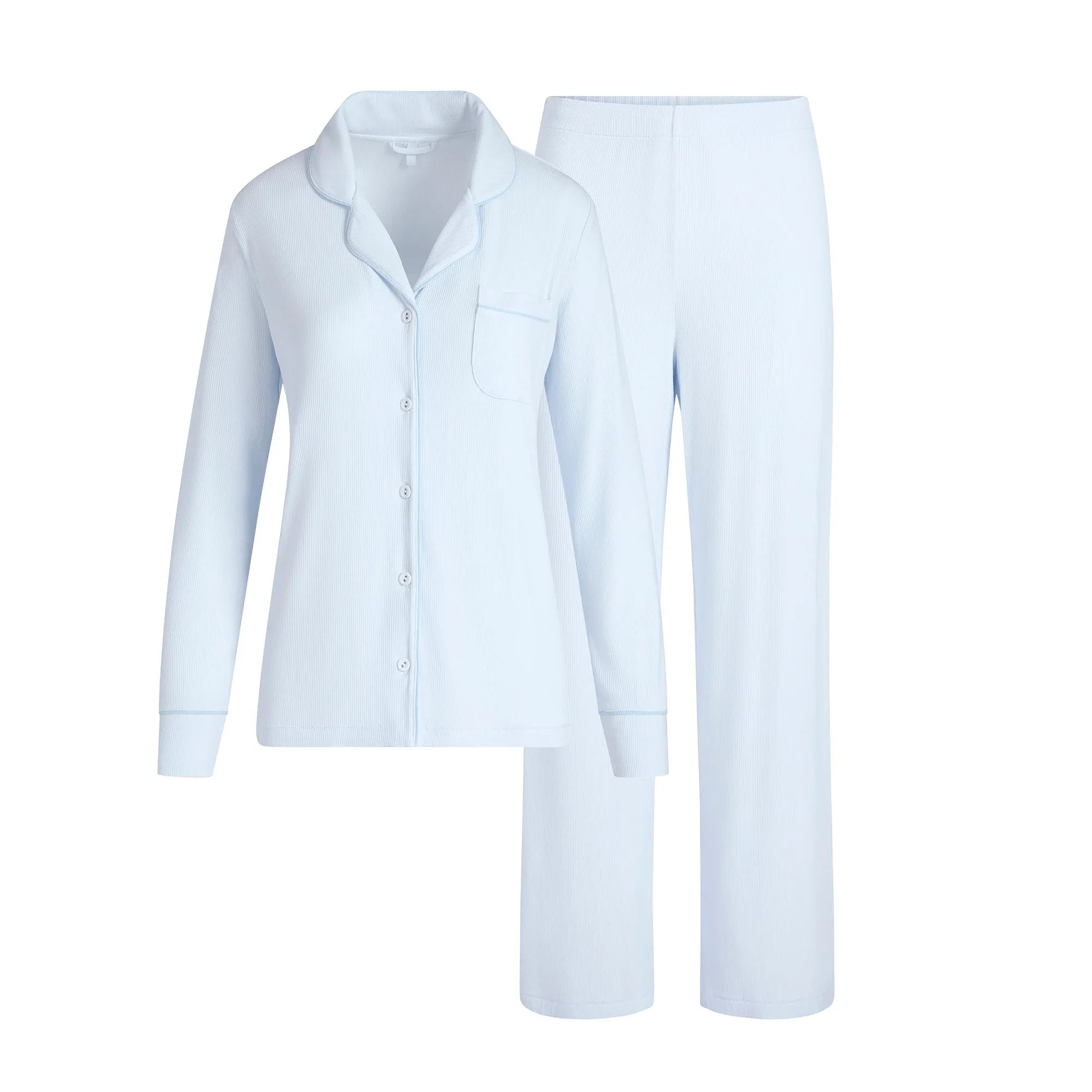 SKIMS SOFT LOUNGE SLEEP SET | BLUE QUARTZ - TAKIM - My Suti