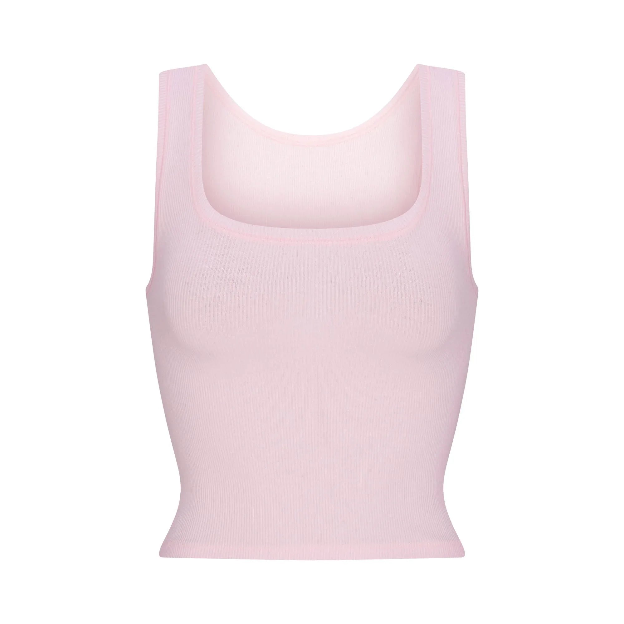 SKIMS COTTON RIB TANK | CHERRY BLOSSOM - TİŞÖRT - My Suti