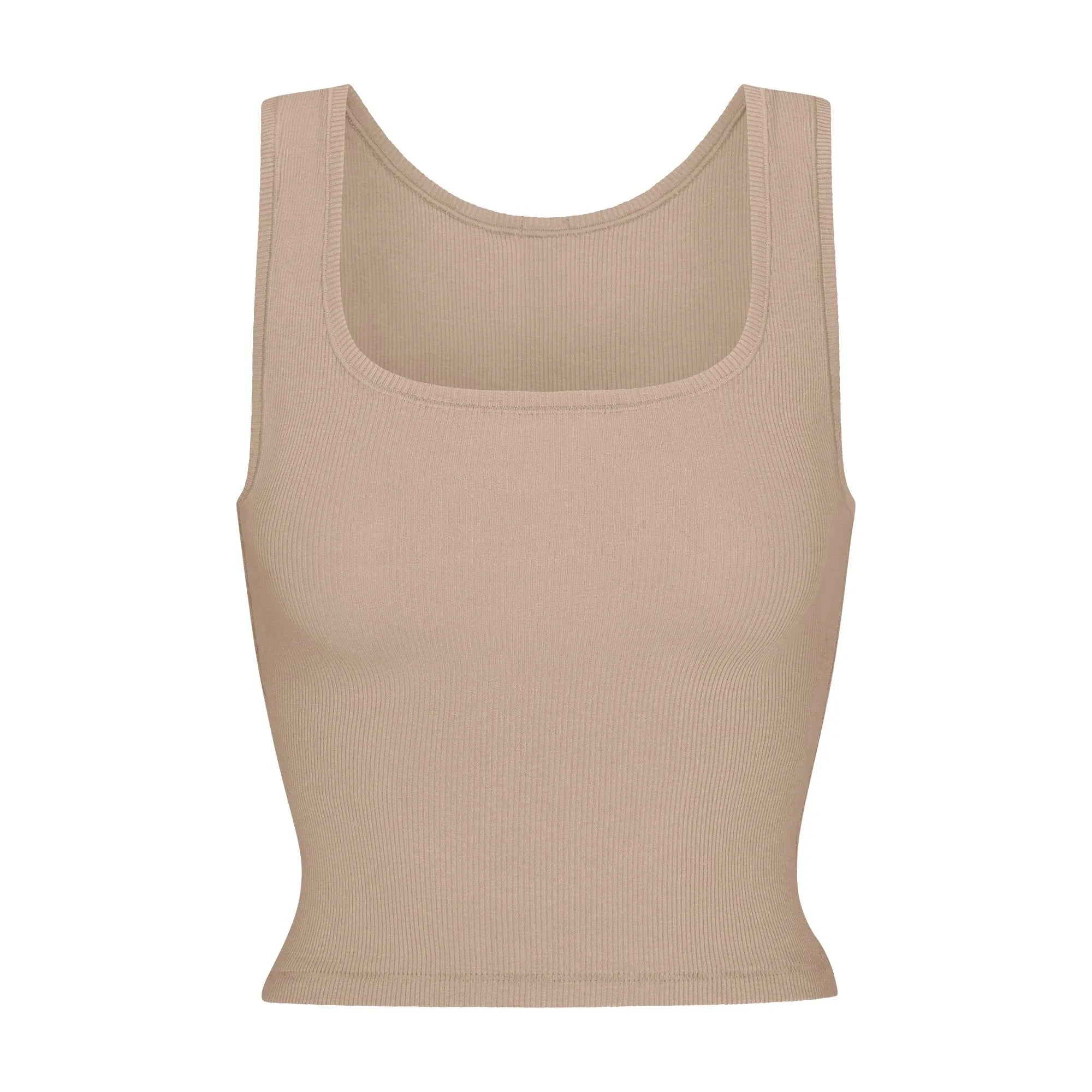 SKIMS COTTON RIB TANK | LATTE - TİŞÖRT - My Suti