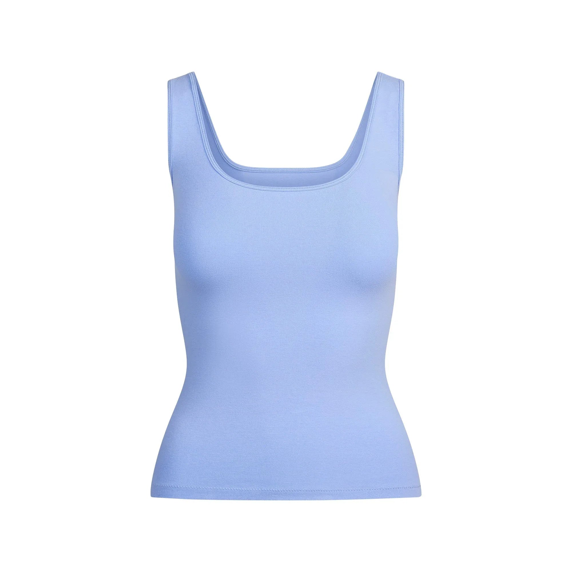 SKIMS COTTON JERSEY TANK | BLUE VIOLET - TİŞÖRT - My Suti