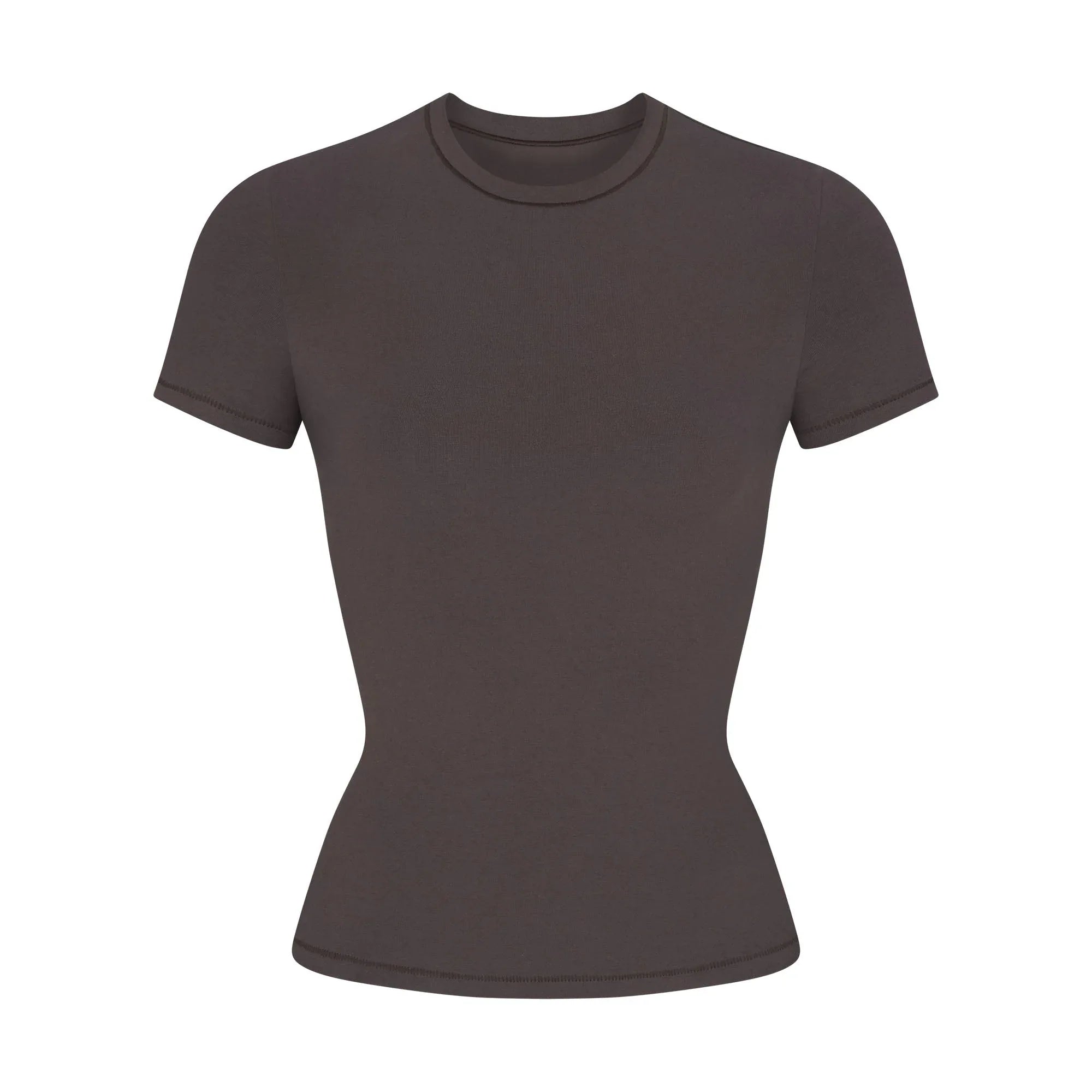 SKIMS COTTON JERSEY T-SHIRT | IRON - TİŞÖRT - My Suti