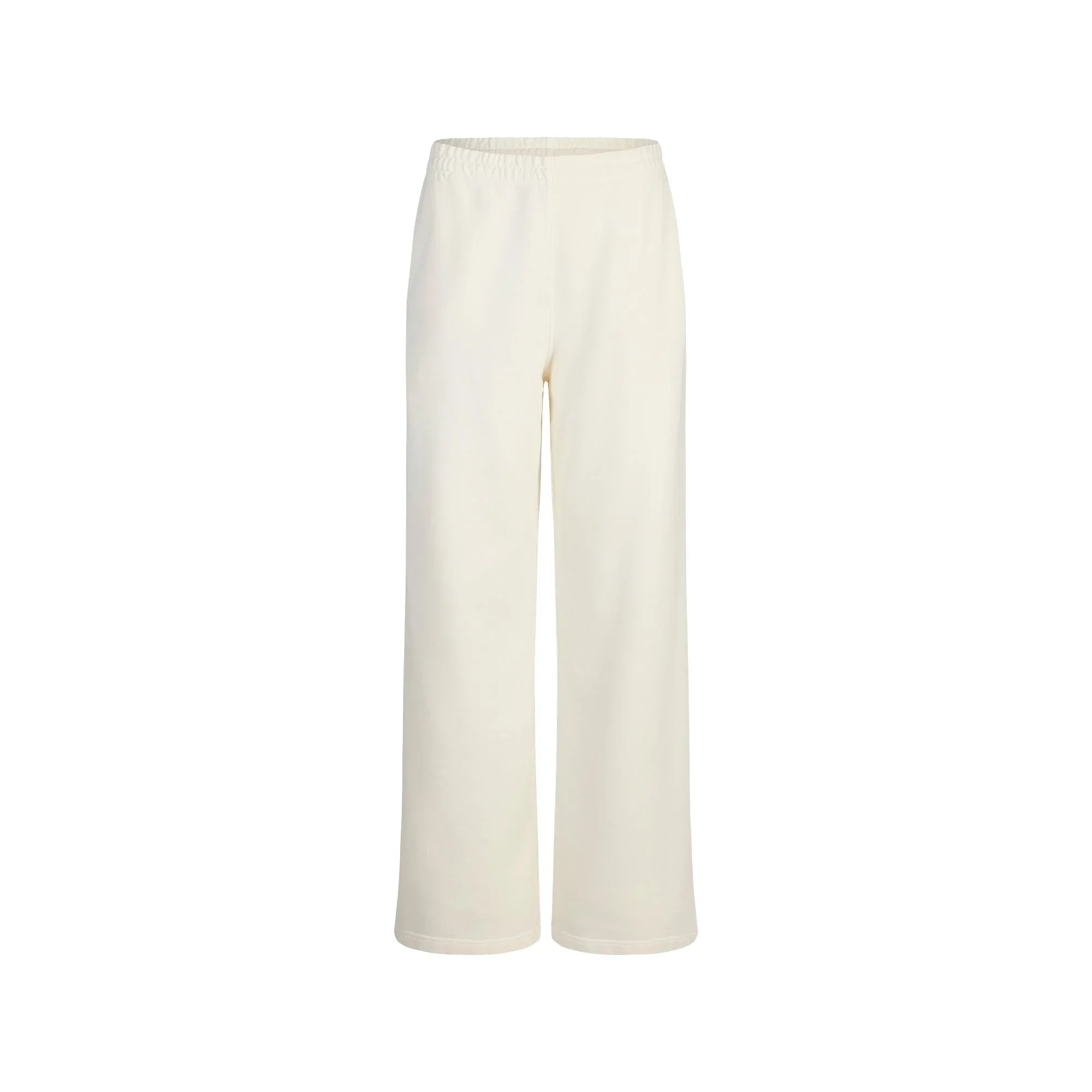 SKIMS FRENCH TERRY STRAIGHT LEG PANT | ECRU - PANTOLON - My Suti