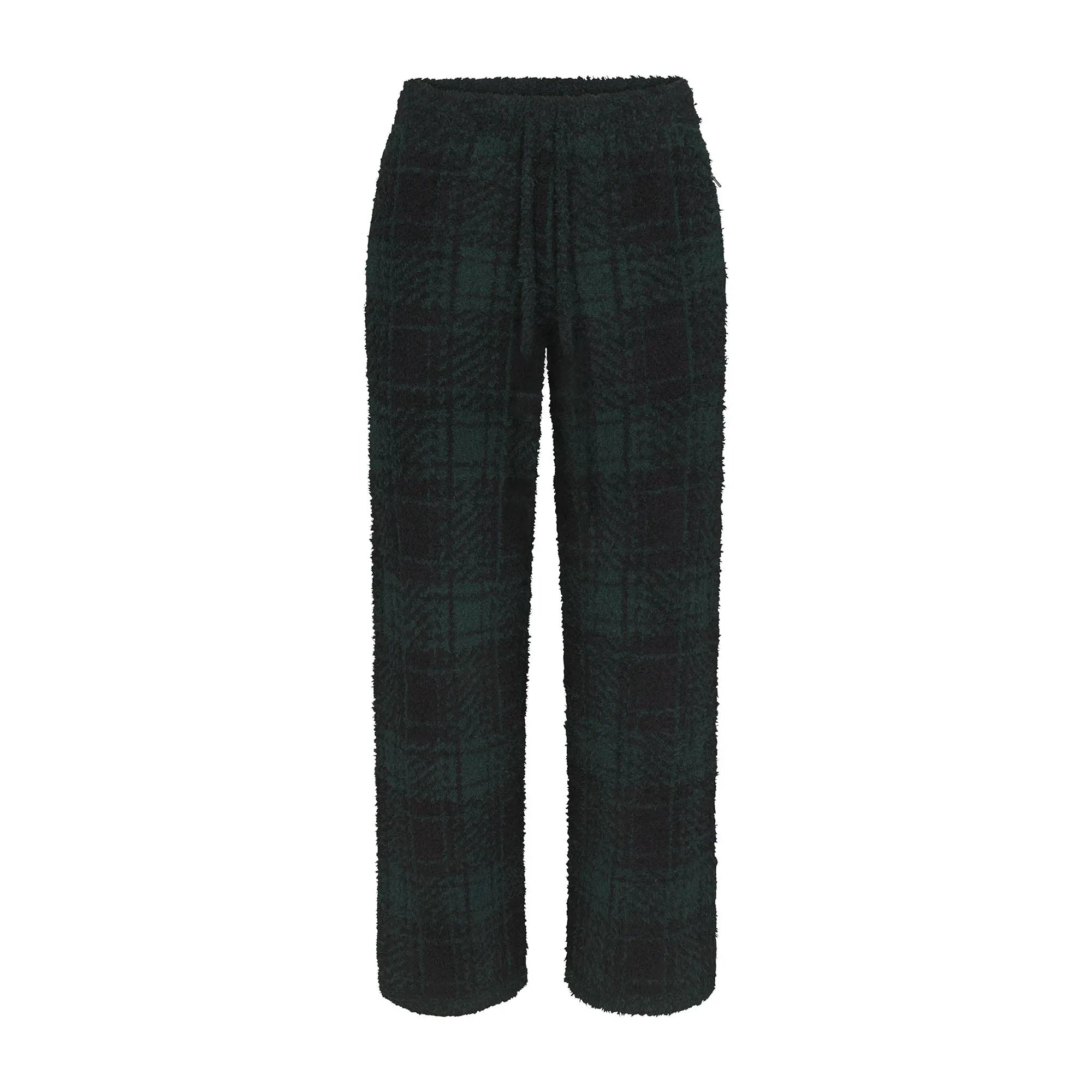 SKIMS COZY KNIT UNISEX PANT | CYPRESS PLAID - PANTOLON - My Suti