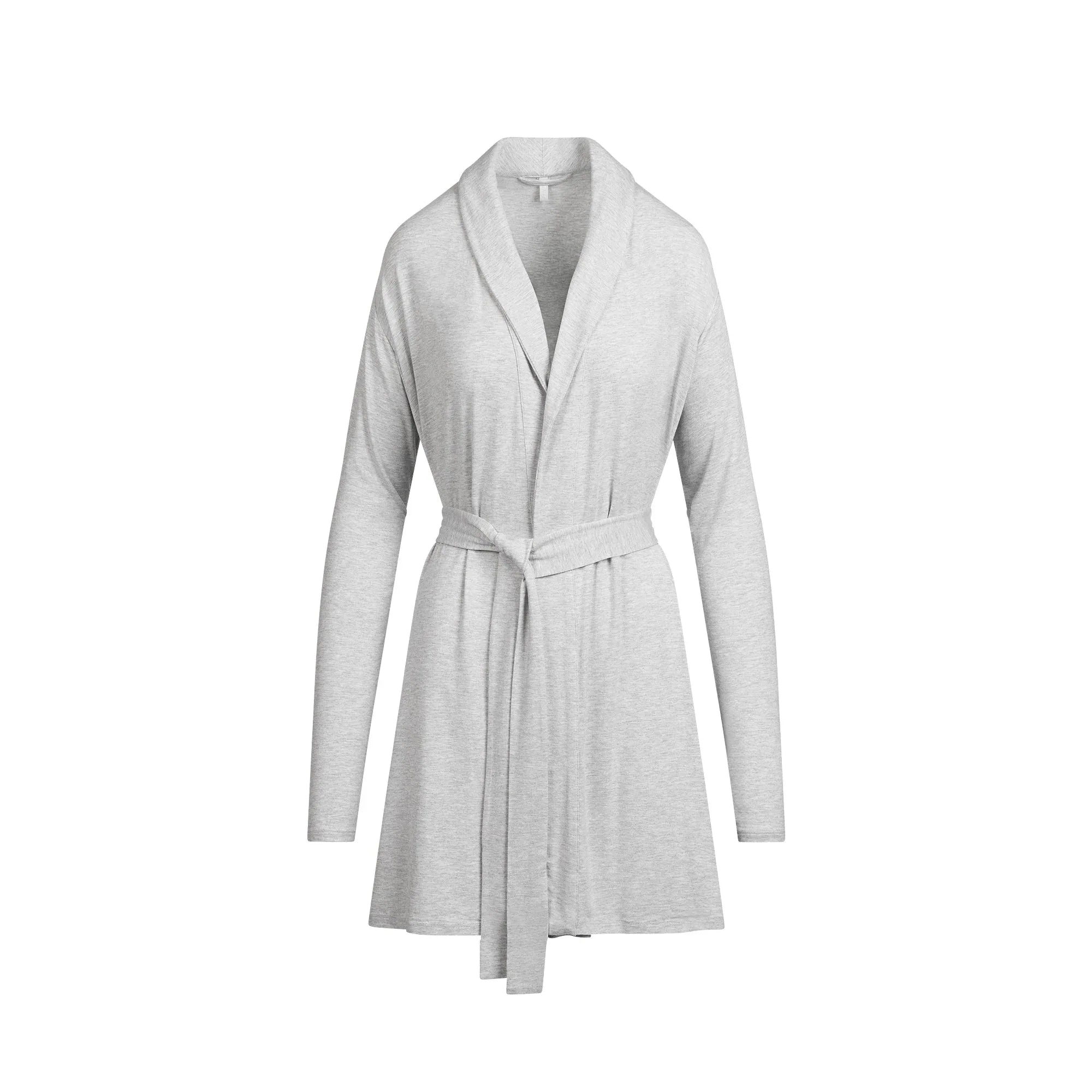 SKIMS SLEEP SHORT ROBE | LIGHT HEATHER GREY - ROBE - My Suti