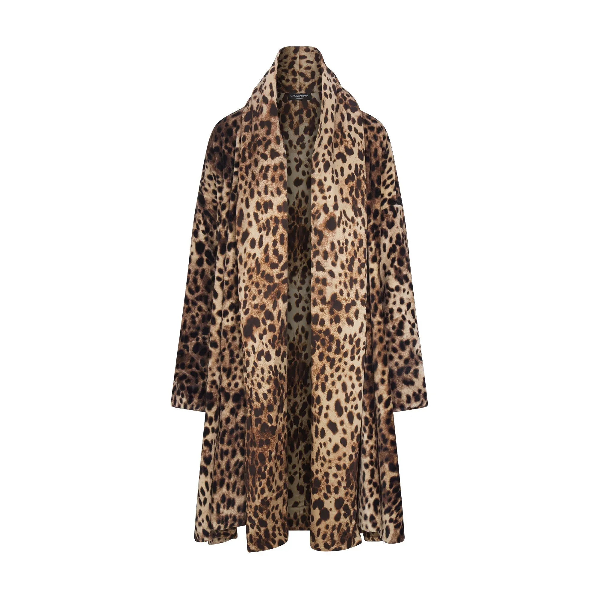 SKIMS DOLCE&GABBANA X SILK TERRY ROBE | LEOPARD - ROBE - My Suti