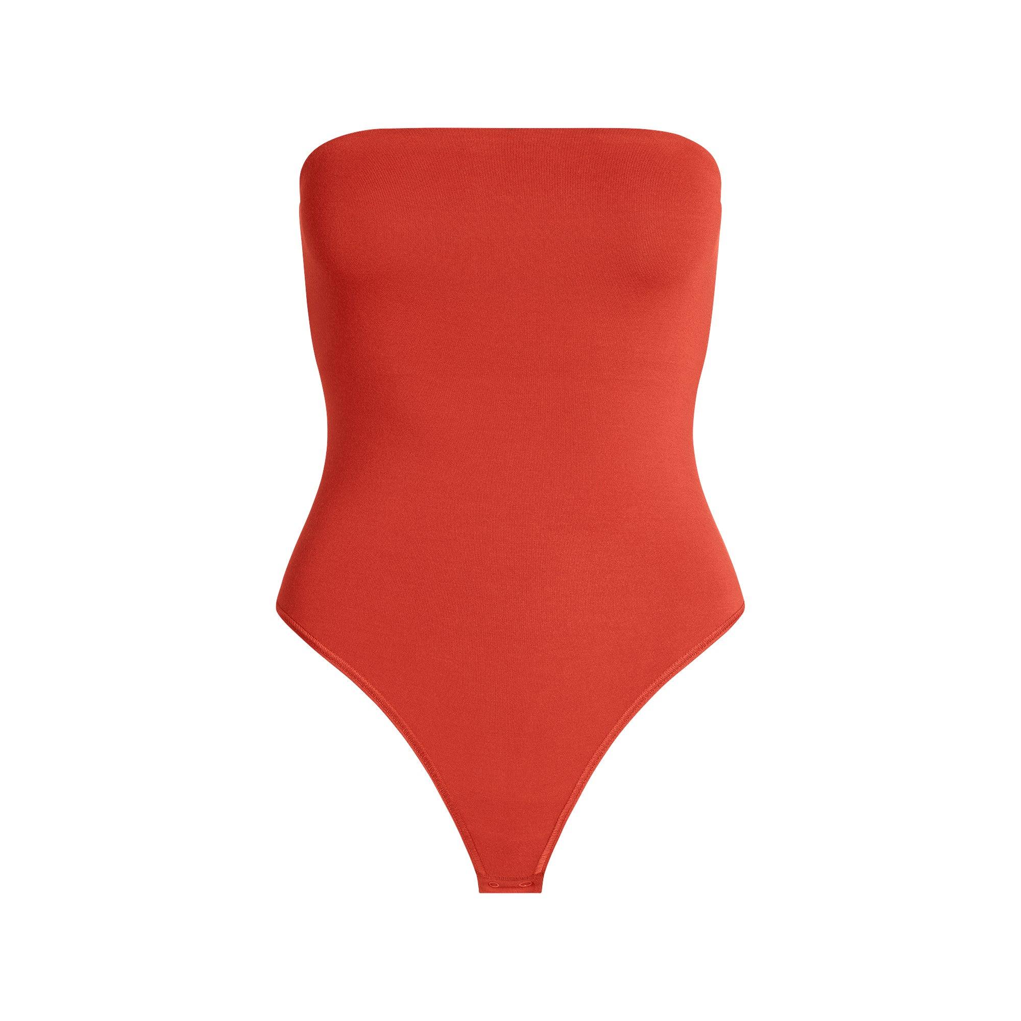 SKIMS SMOOTH LAYERS STRAPLESS BODYSUIT | TERRA - BODYSUIT - My Suti