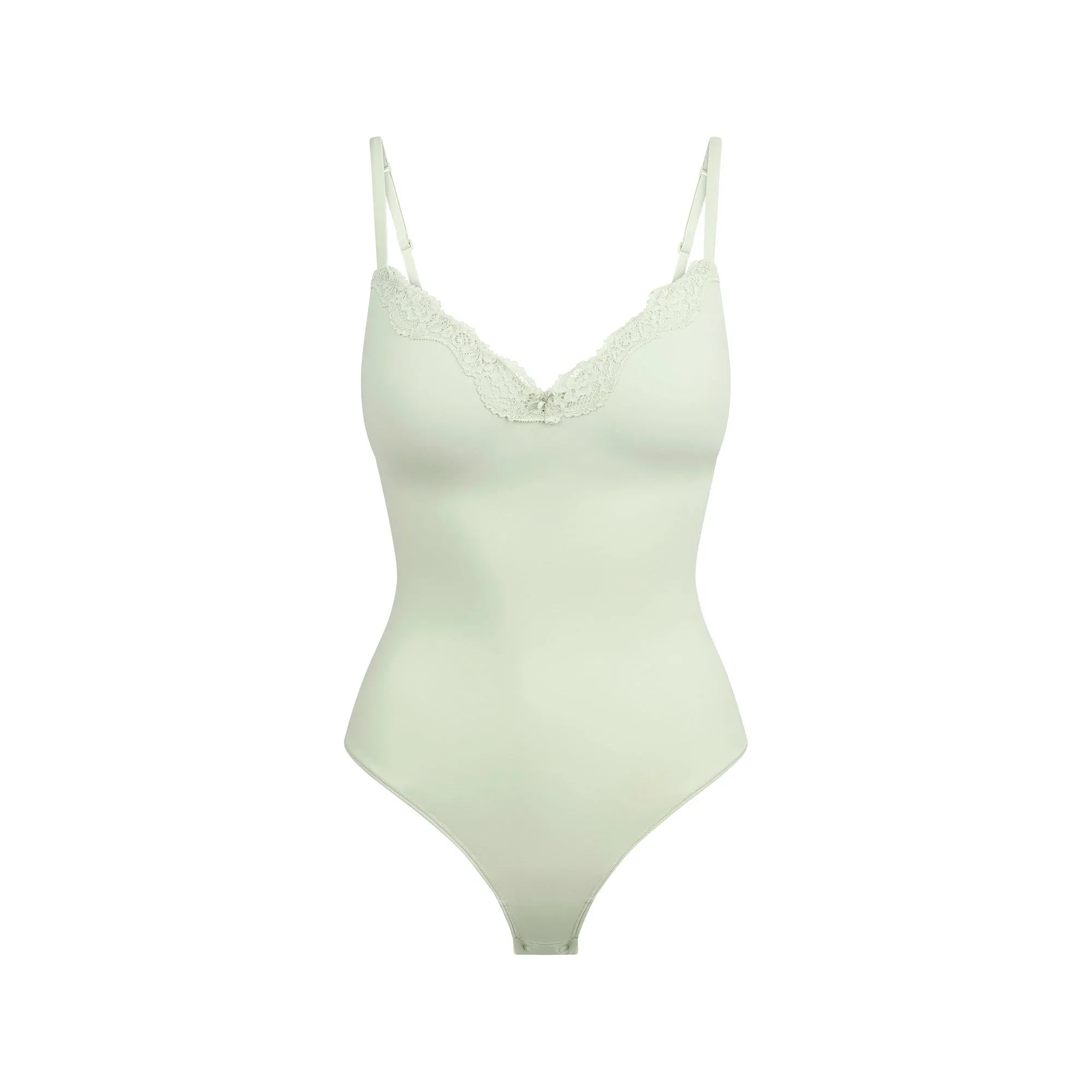 SKIMS FITS EVERYBODY LACE PUSH-UP BODYSUIT | SPEARMINT - BODYSUIT - My Suti