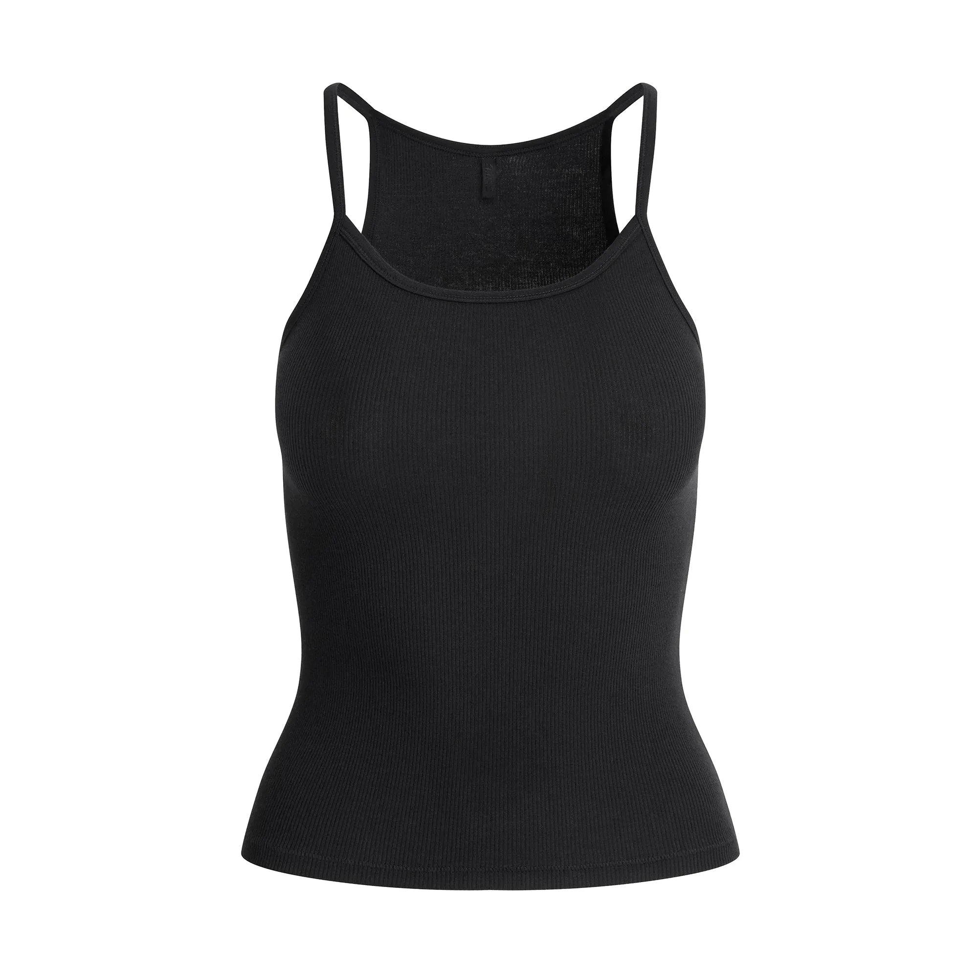 SKIMS COTTON RIB LONG CAMI | SOOT - TİŞÖRT - My Suti