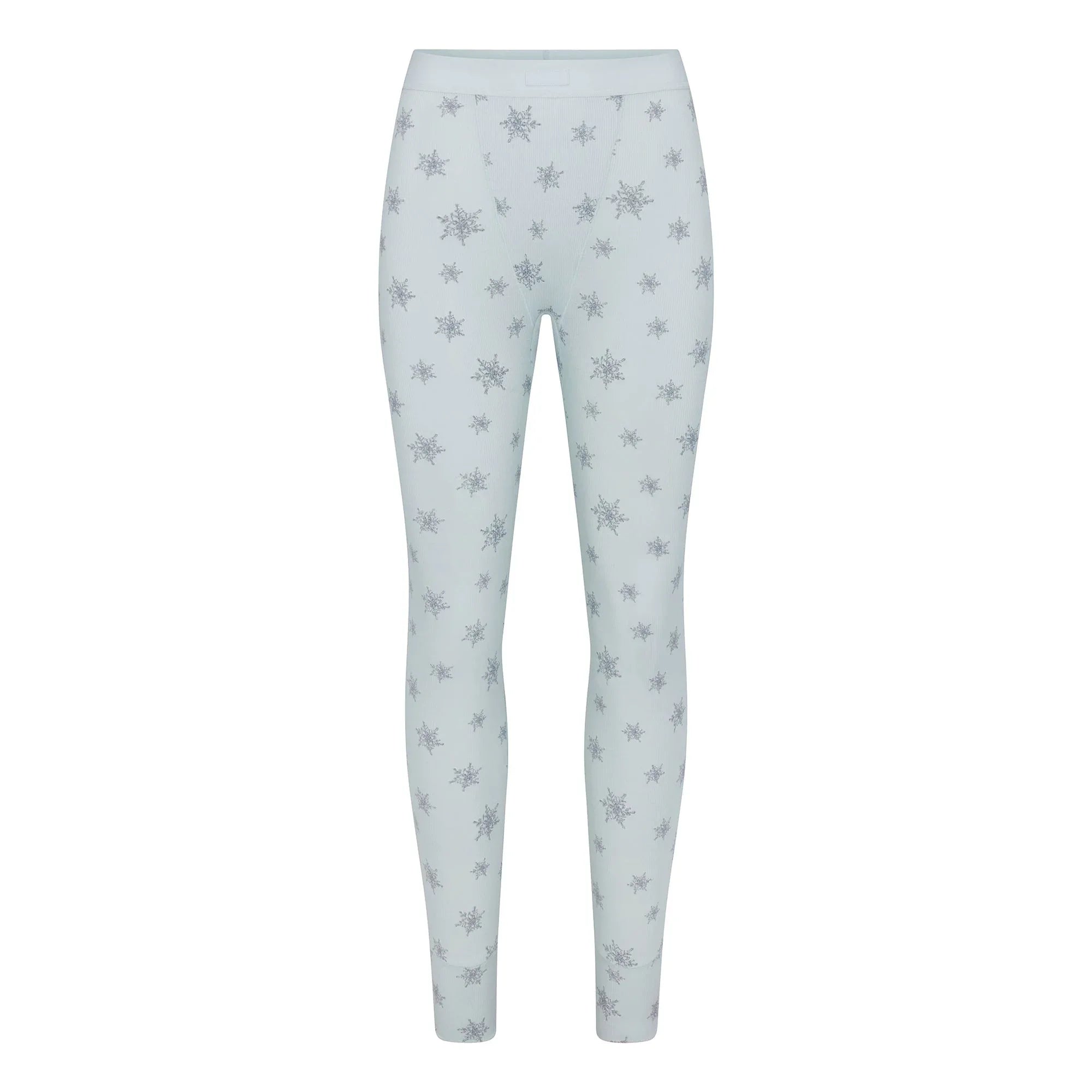 SKIMS COTTON RIB TANK AND LEGGING SET | FROST SNOWFLAKE PRINT - TAYT - My Suti