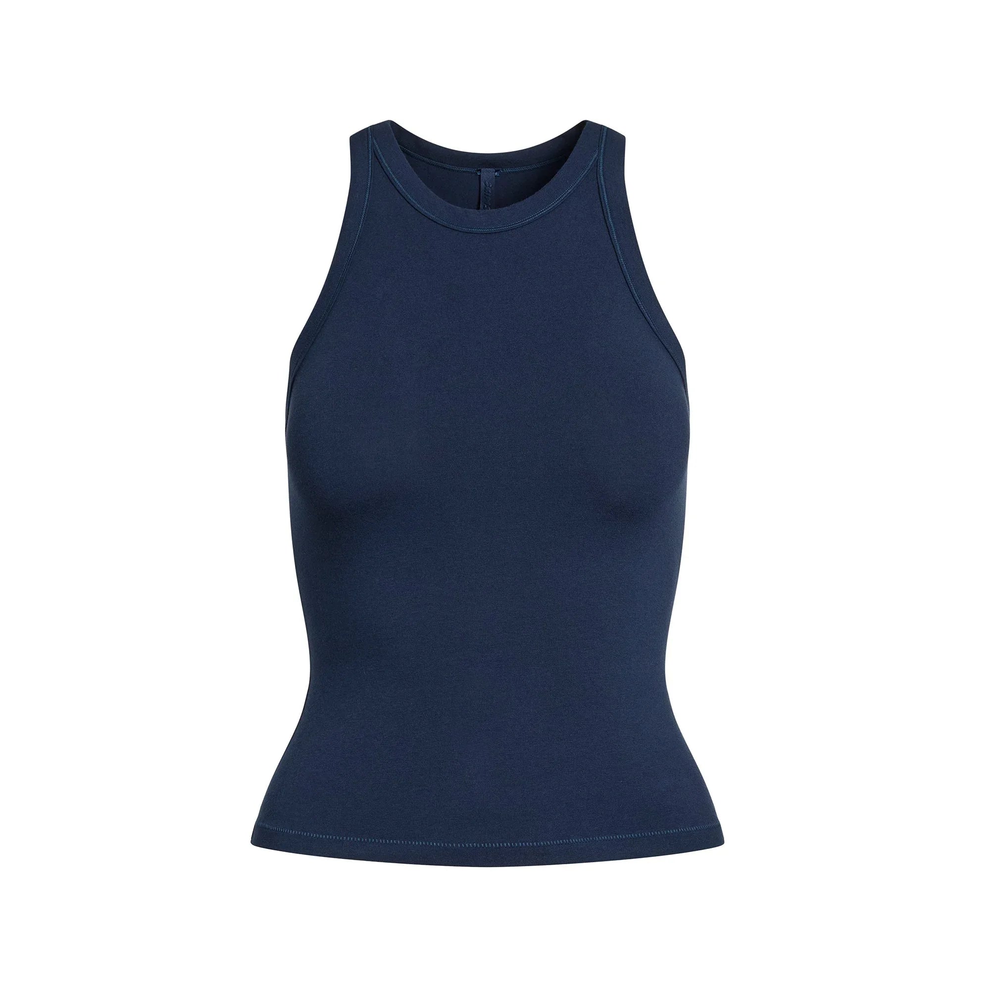 SKIMS COTTON JERSEY CREW NECK TANK | NAVY - TİŞÖRT - My Suti