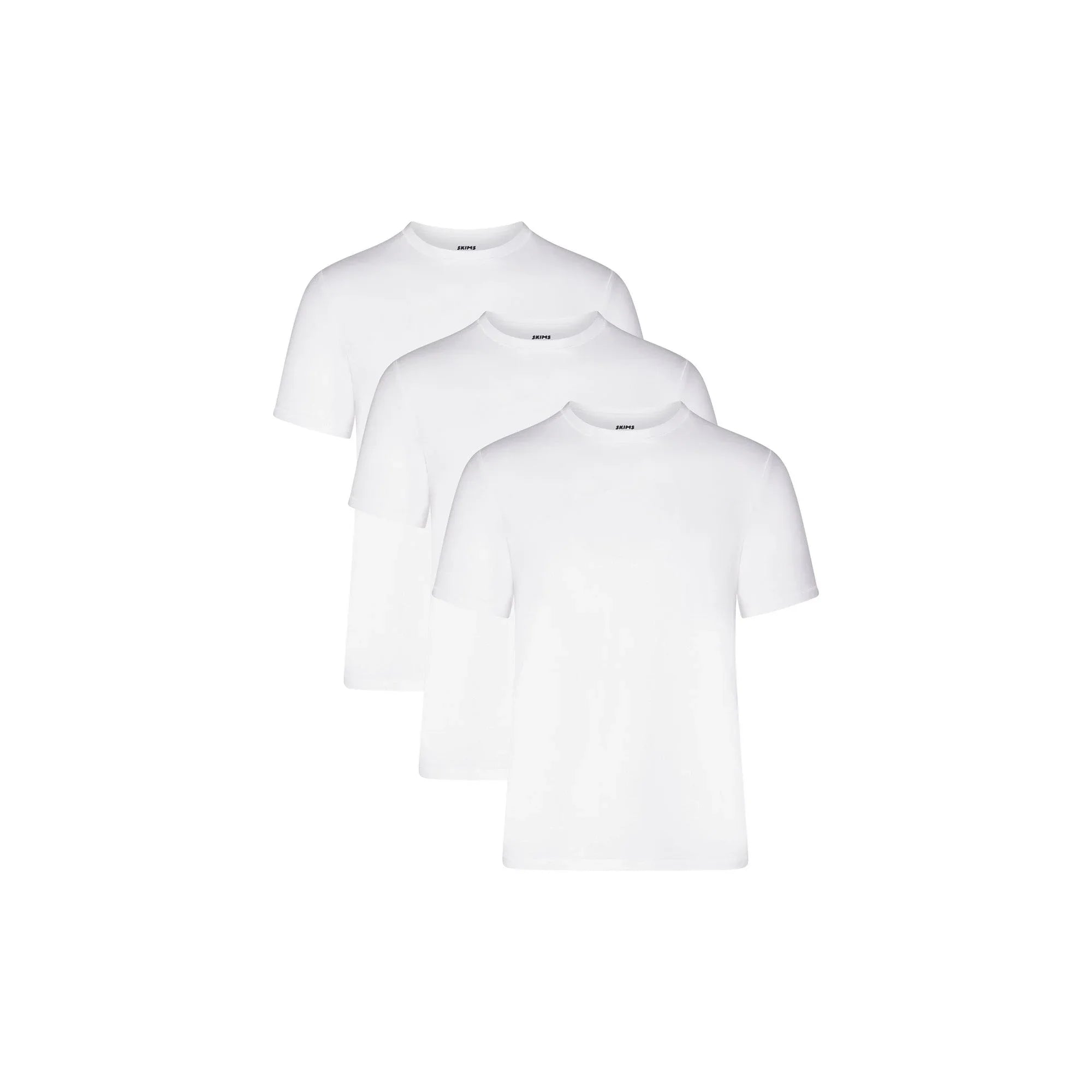 SKIMS STRETCH MENS T-SHIRT 3-PACK | CHALK - TİŞÖRT - My Suti