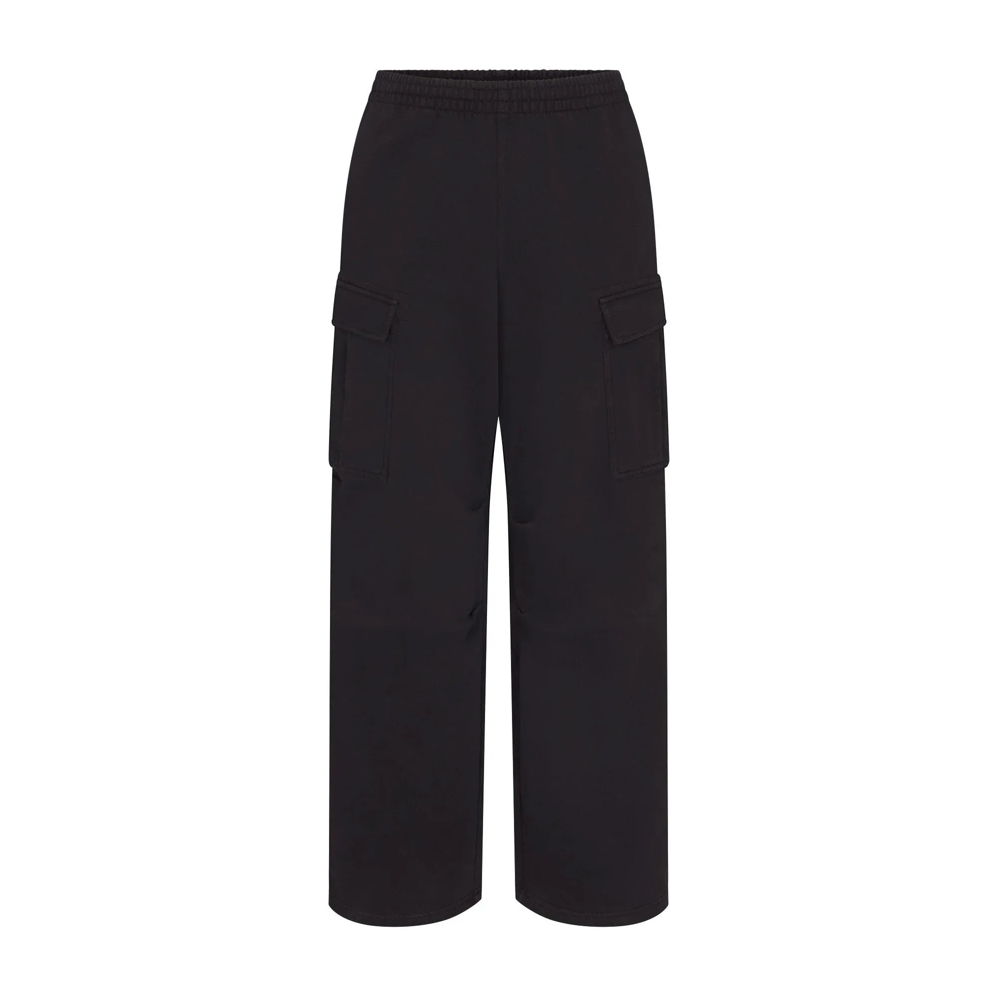 SKIMS BOYFRIEND FLEECE CARGO PANT | WASHED ONYX - PANTOLON - My Suti