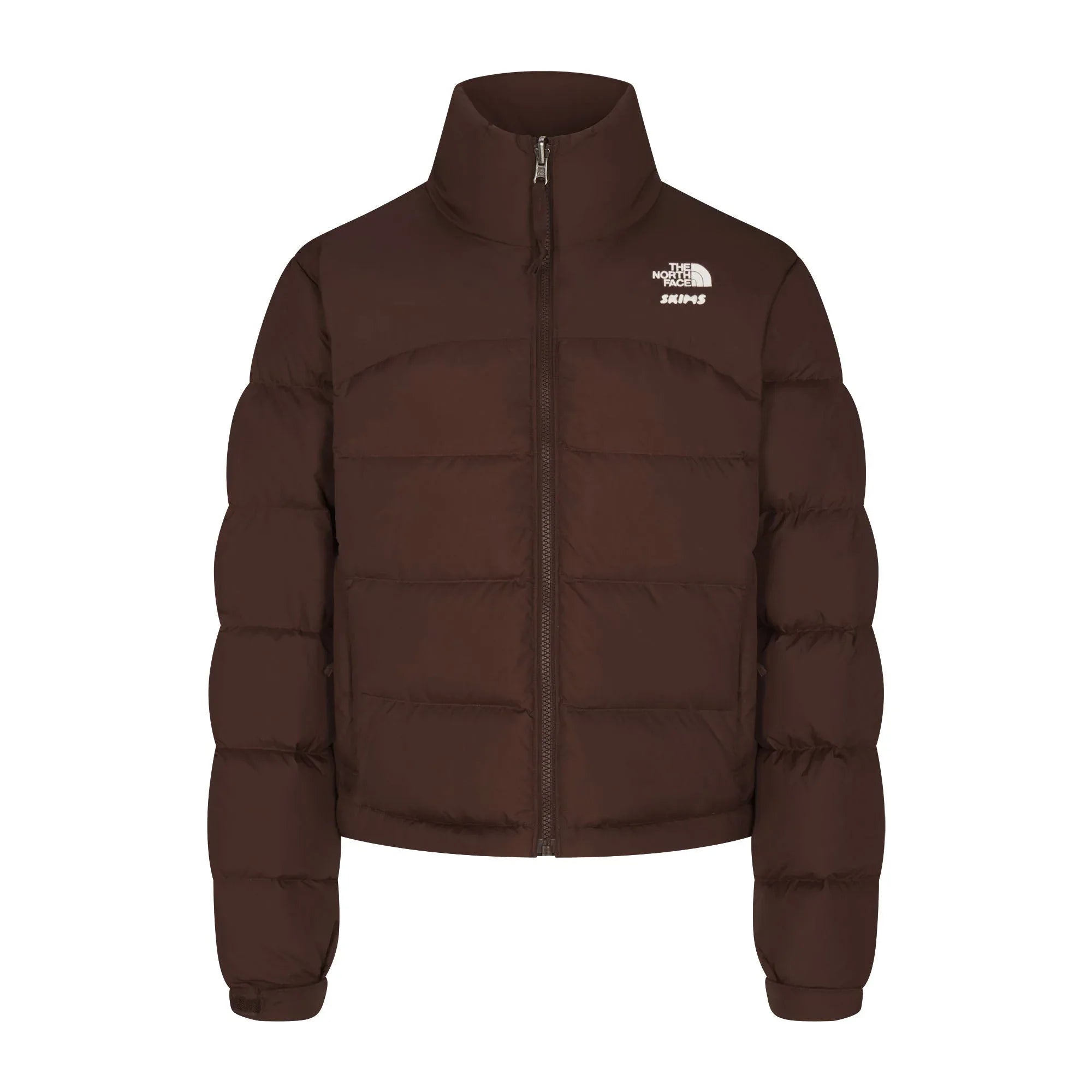 SKIMS THE NORTH FACE X 2000 RETRO NUPTSE JACKET | COCOA - DONDURUCUSWEATER - My Suti