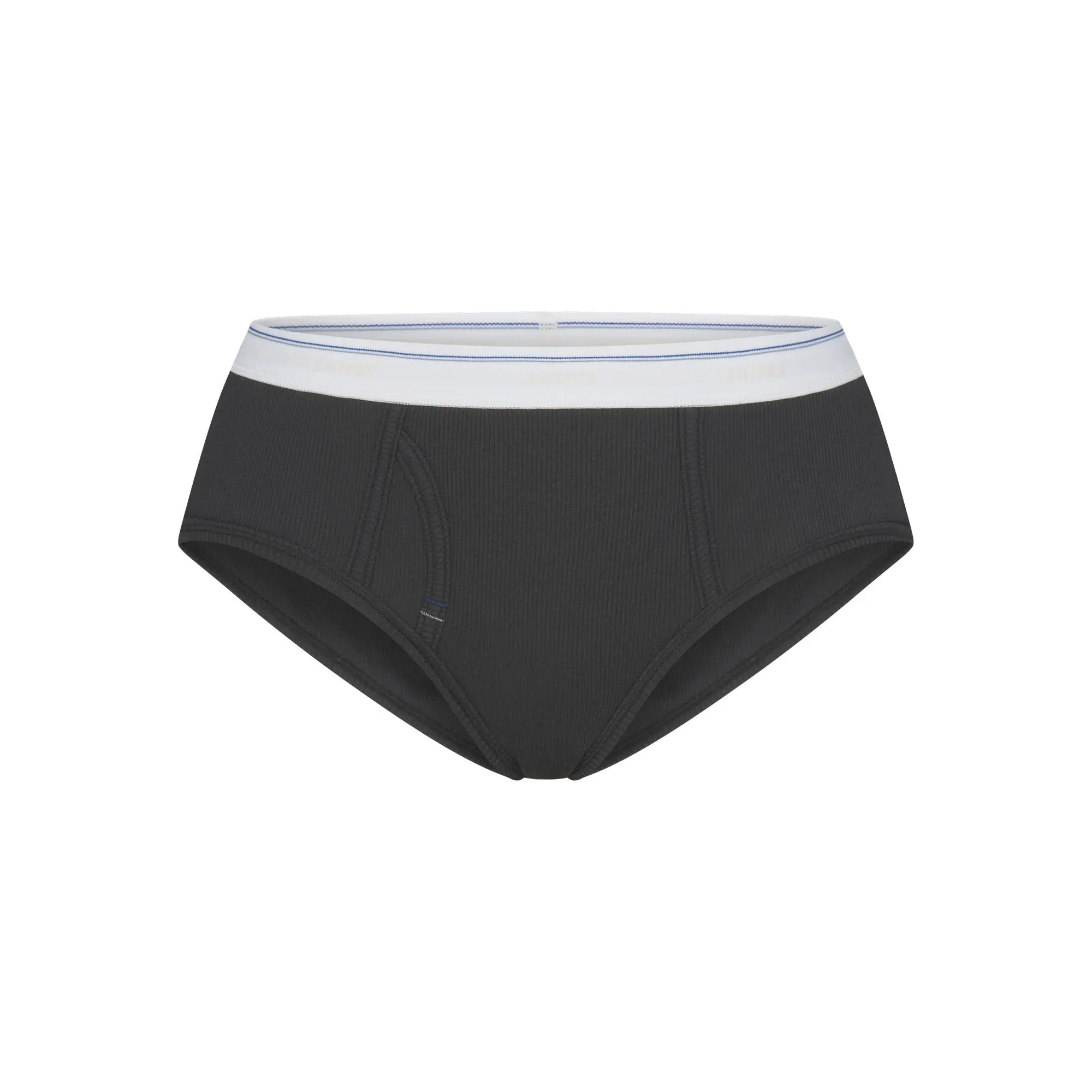 SKIMS COTTON RIB HIPSTER | SOOT STRIPE - KALIPLI KALIP - My Suti