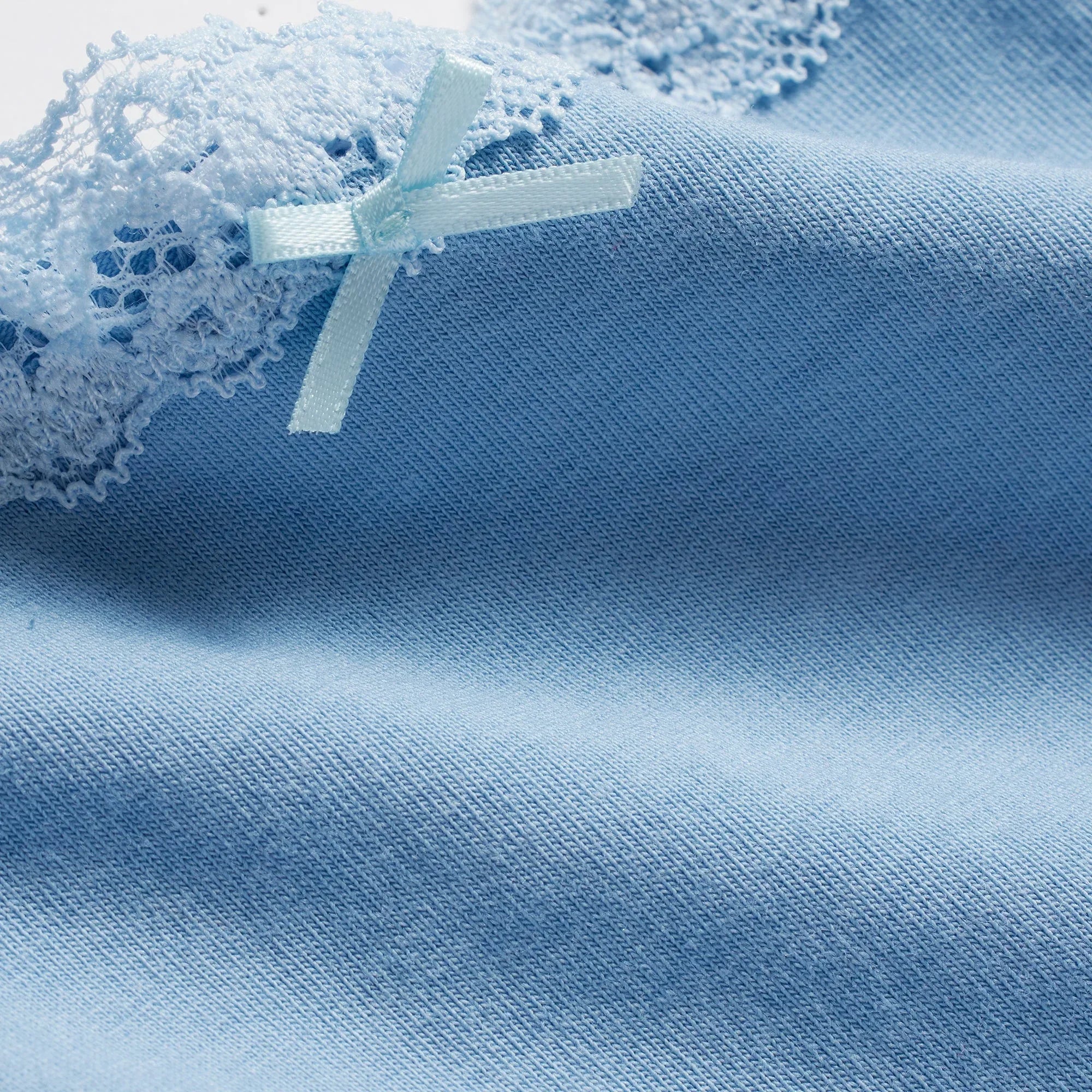 SKIMS LIGHTWEIGHT COTTON LACE THONG | MARINA - İP BANT - My Suti