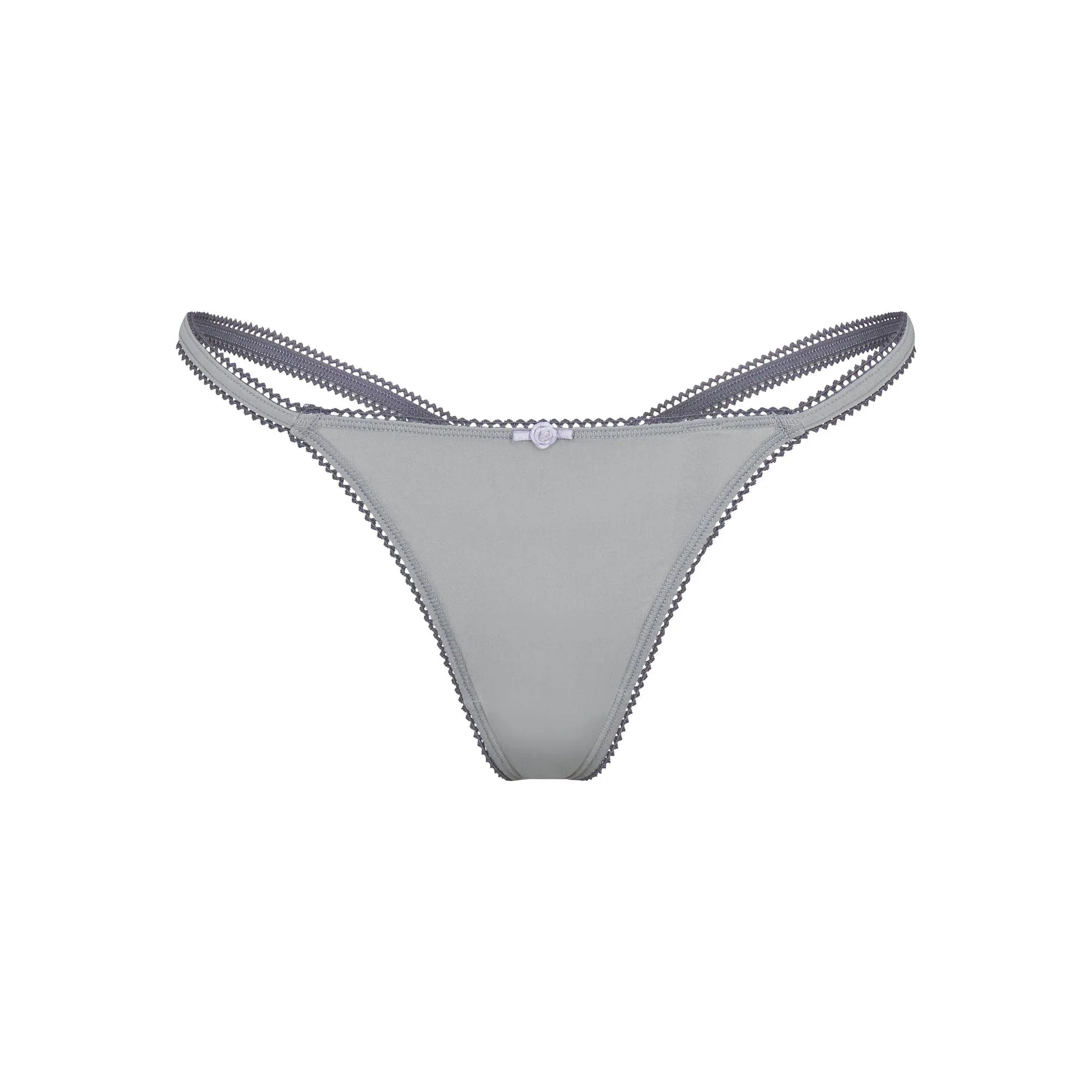 SKIMS FITS EVERYBODY PICOT STRING THONG | PACIFIC - İP SÜTYEN - My Suti
