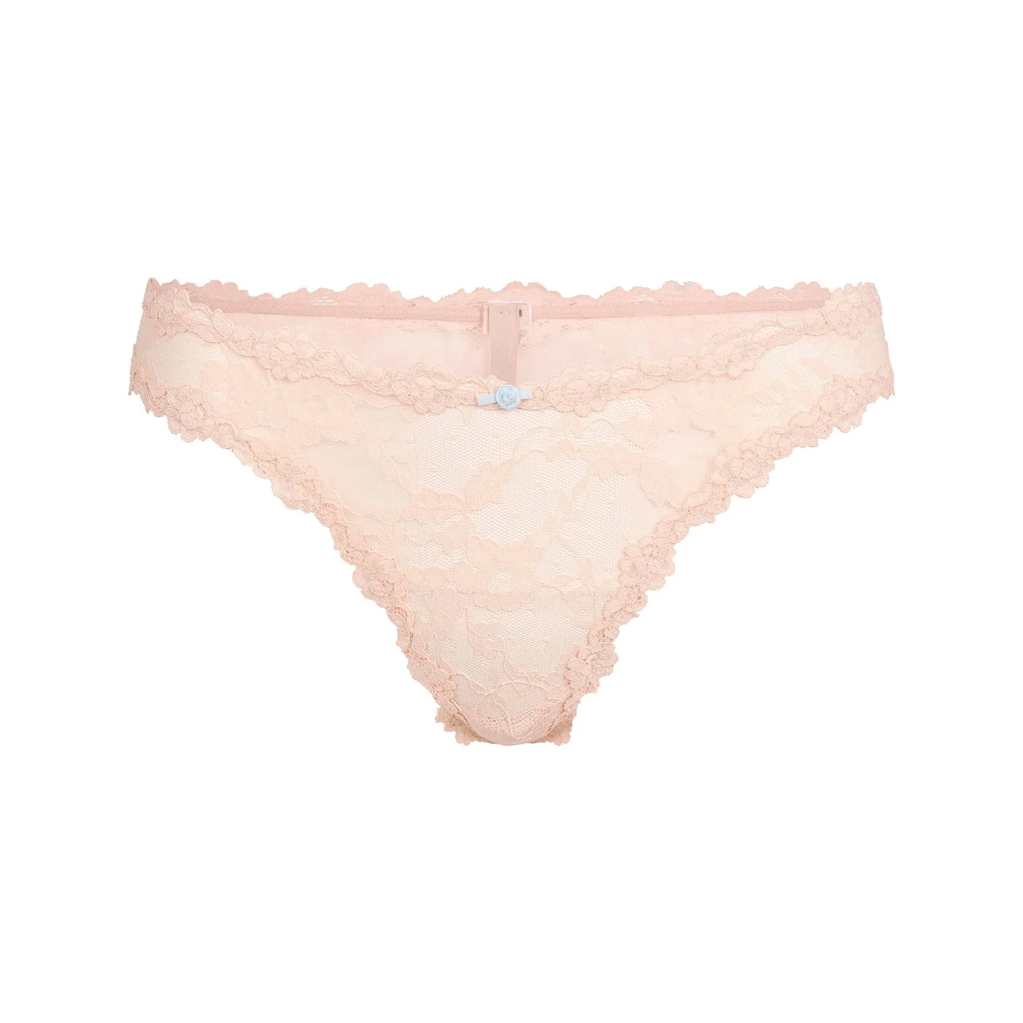 SKIMS STRETCH LACE DIPPED THONG | PRIMROSE - TANGA - My Suti