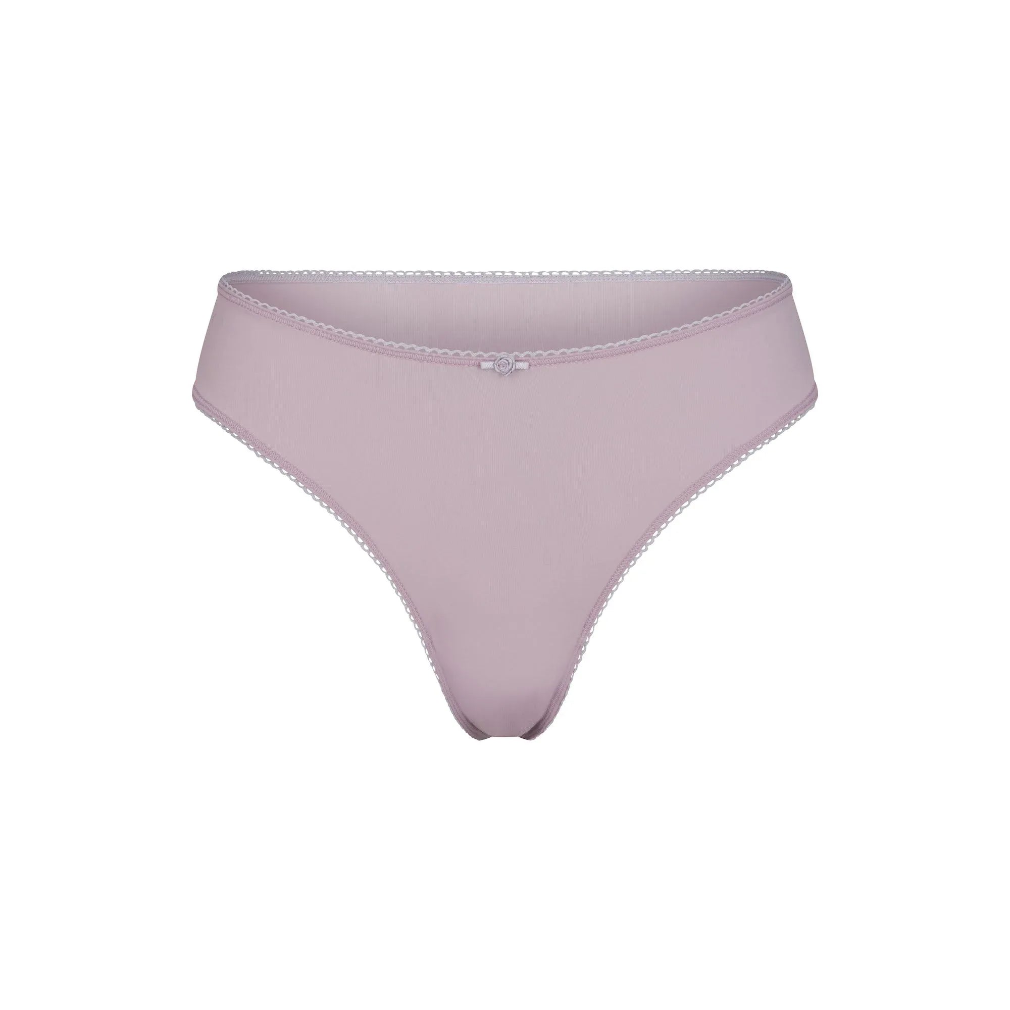 SKIMS FITS EVERYBODY PICOT THONG | ORCHID - TANGALI - My Suti