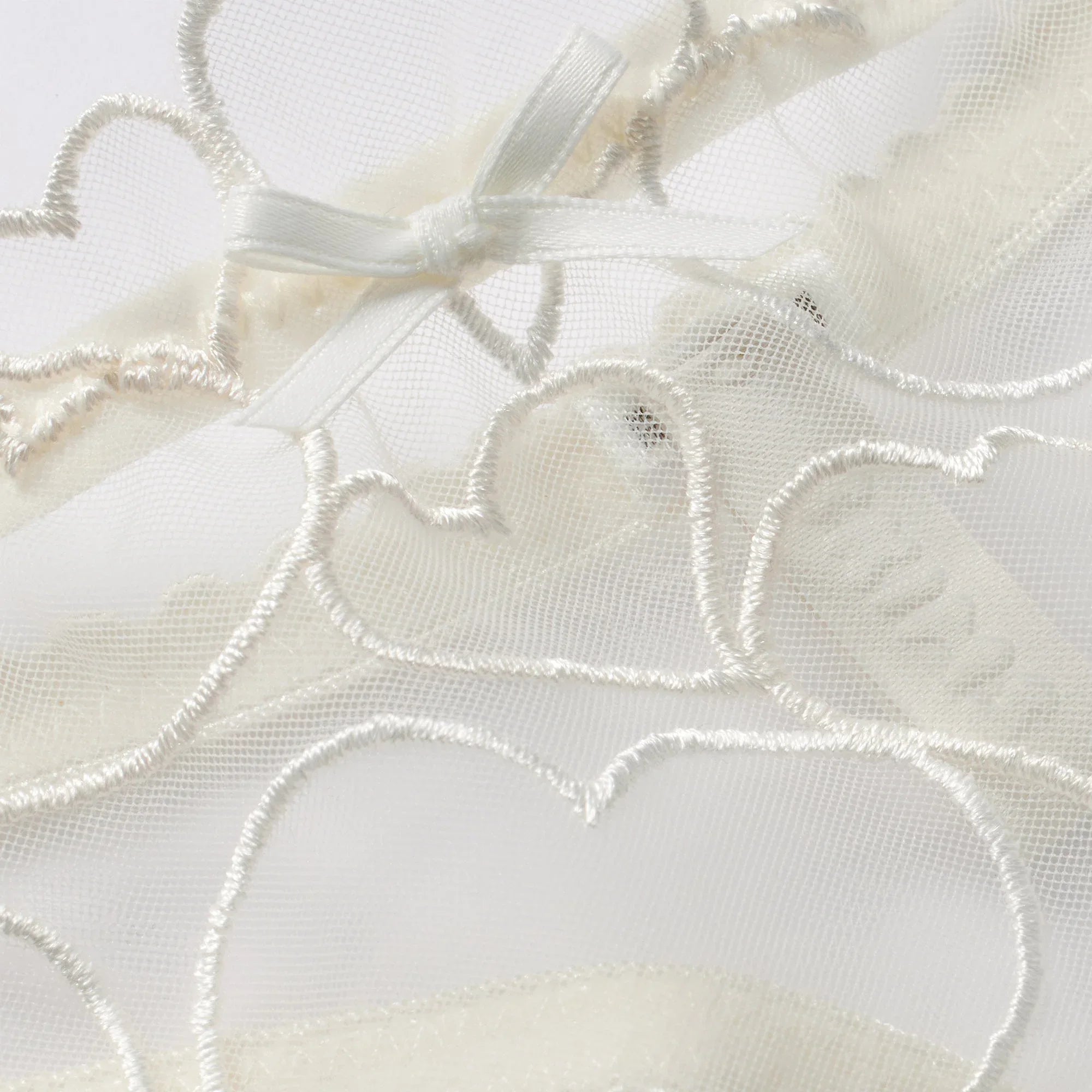 SKIMS EMBROIDERED TULLE THONG | MARBLE - TANGA - My Suti