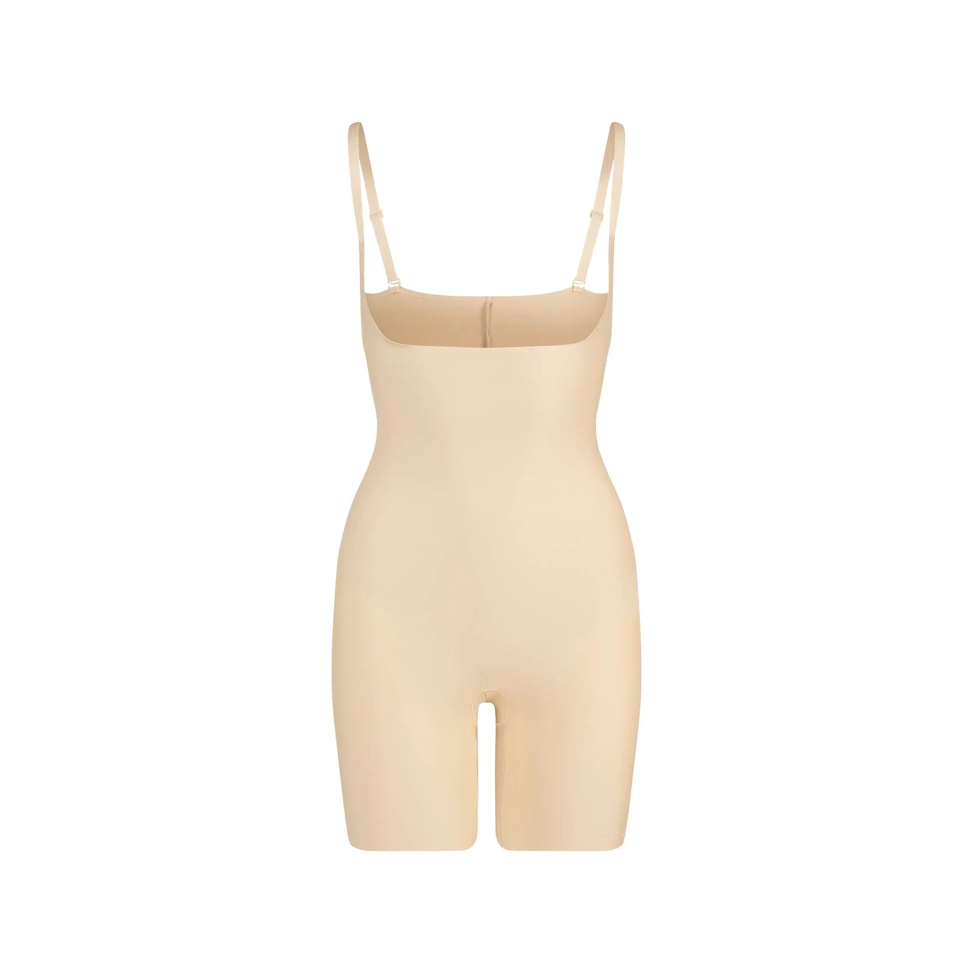 SKIMS BODY CORE SCULPT OPEN BUST MID THIGH BODYSUIT | SAND - BODYSUIT - My Suti
