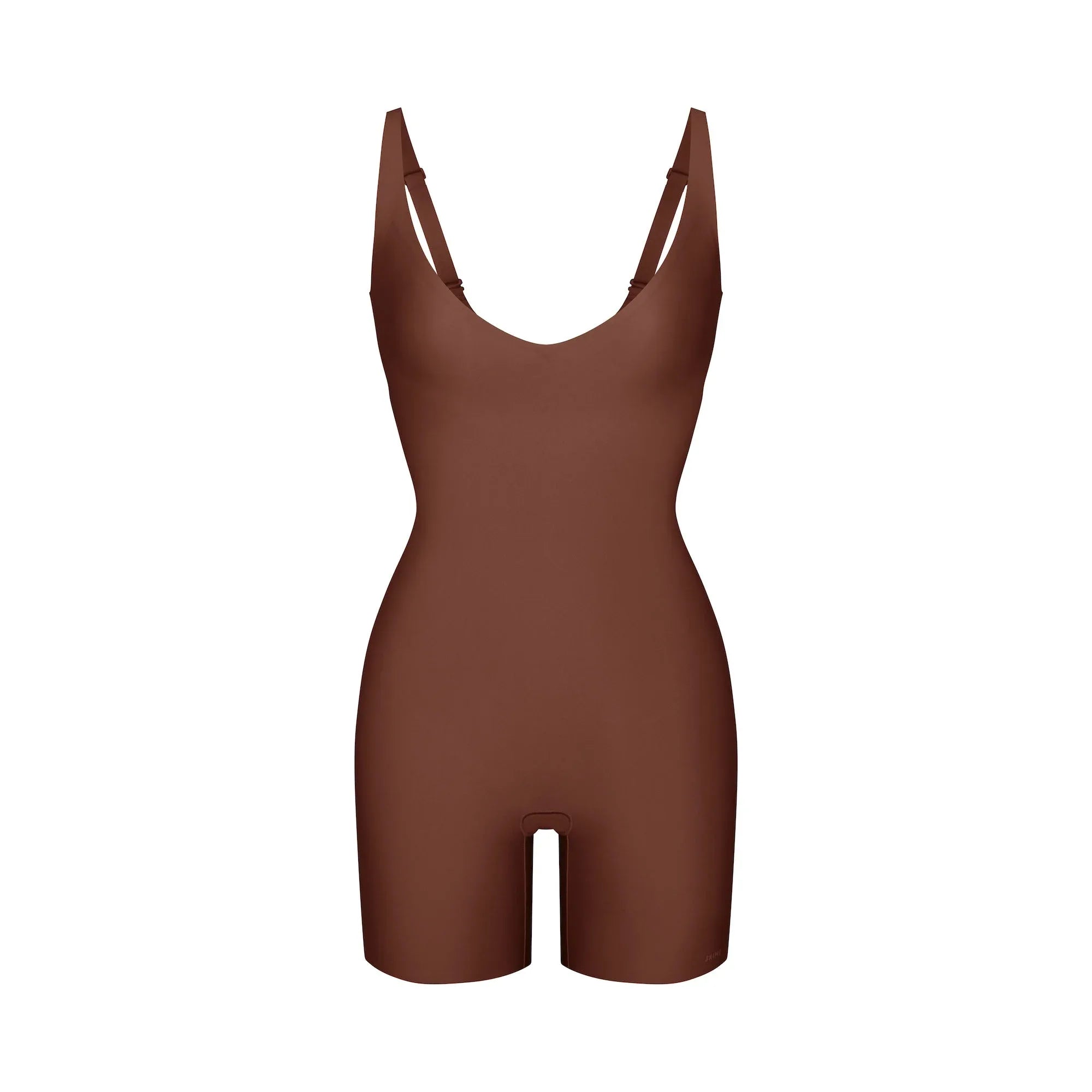 SKIMS BODY CORE SCULPT PLUNGE MID THIGH BODYSUIT | JASPER - BODYSUIT - My Suti