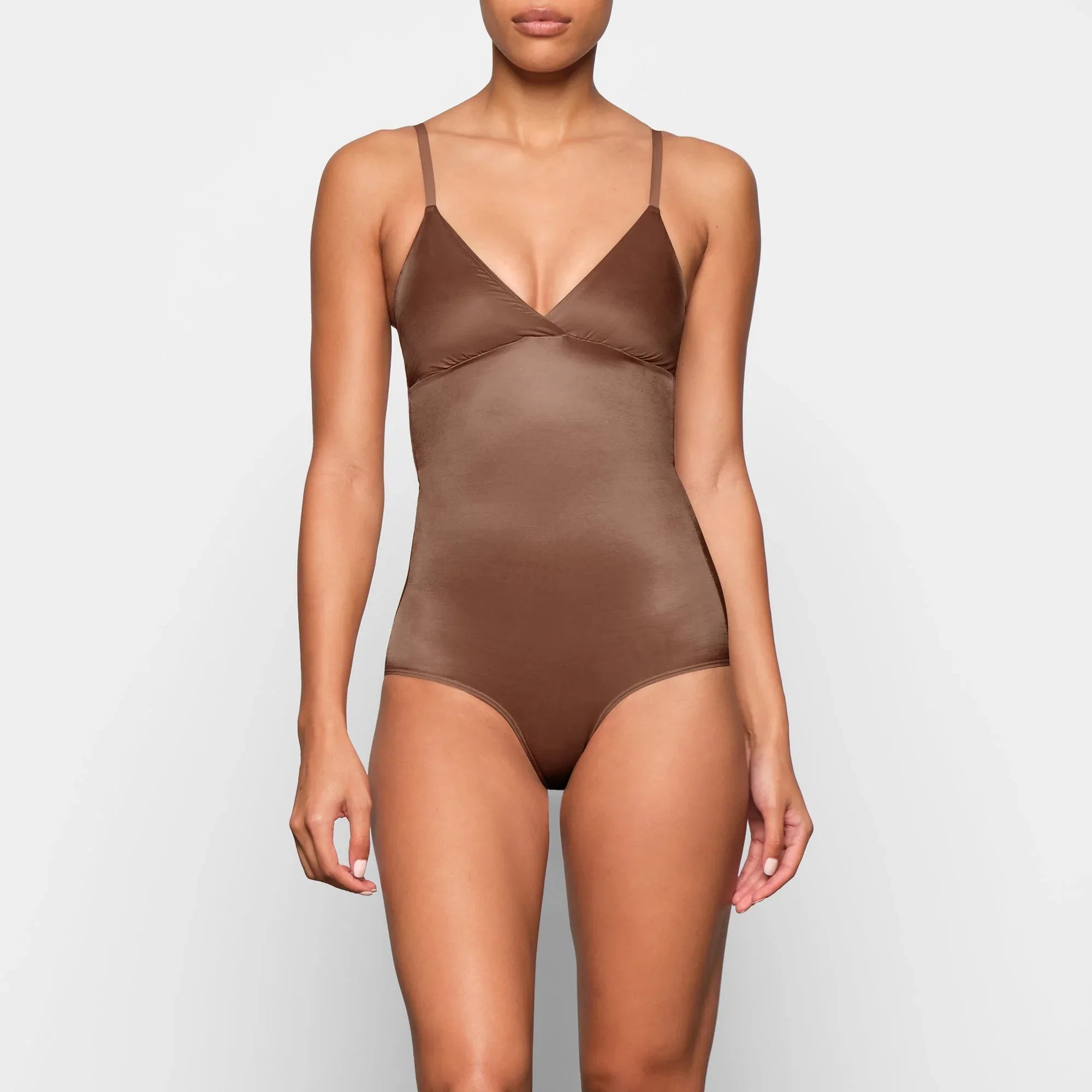 SKIMS SIMPLY BARE BODYSUIT BRIEF W/ SNAPS | JASPER - BODY - My Suti