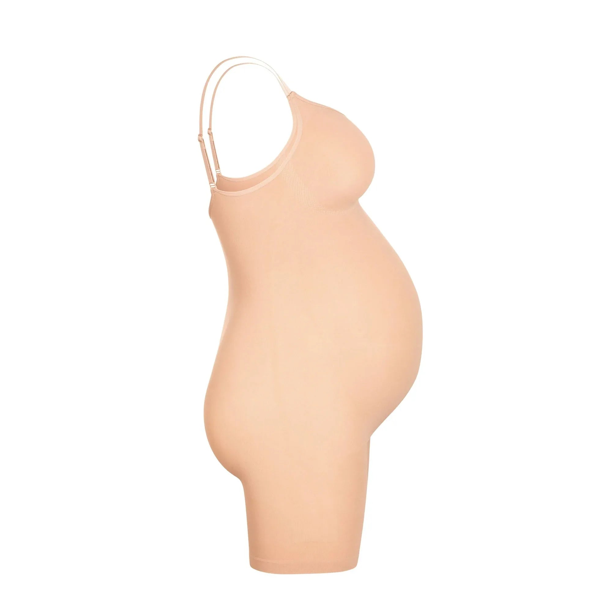 SKIMS MATERNITY SCULPTING BODYSUIT MID THIGH | CLAY - BEDEN KALIBI - My Suti