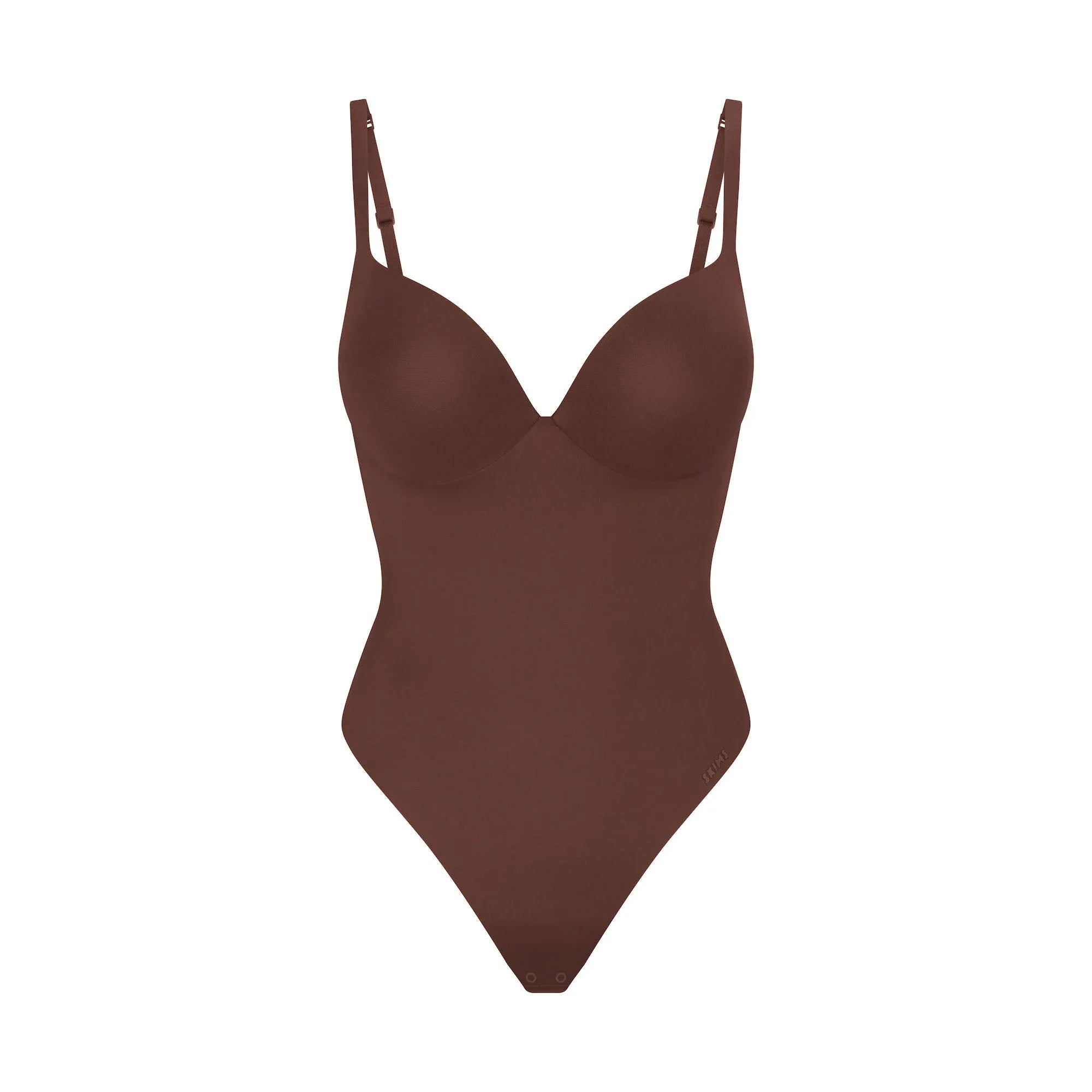 SKIMS ULTIMATE BODY PUSH-UP THONG BODYSUIT | COCOA - BODYSUIT - My Suti