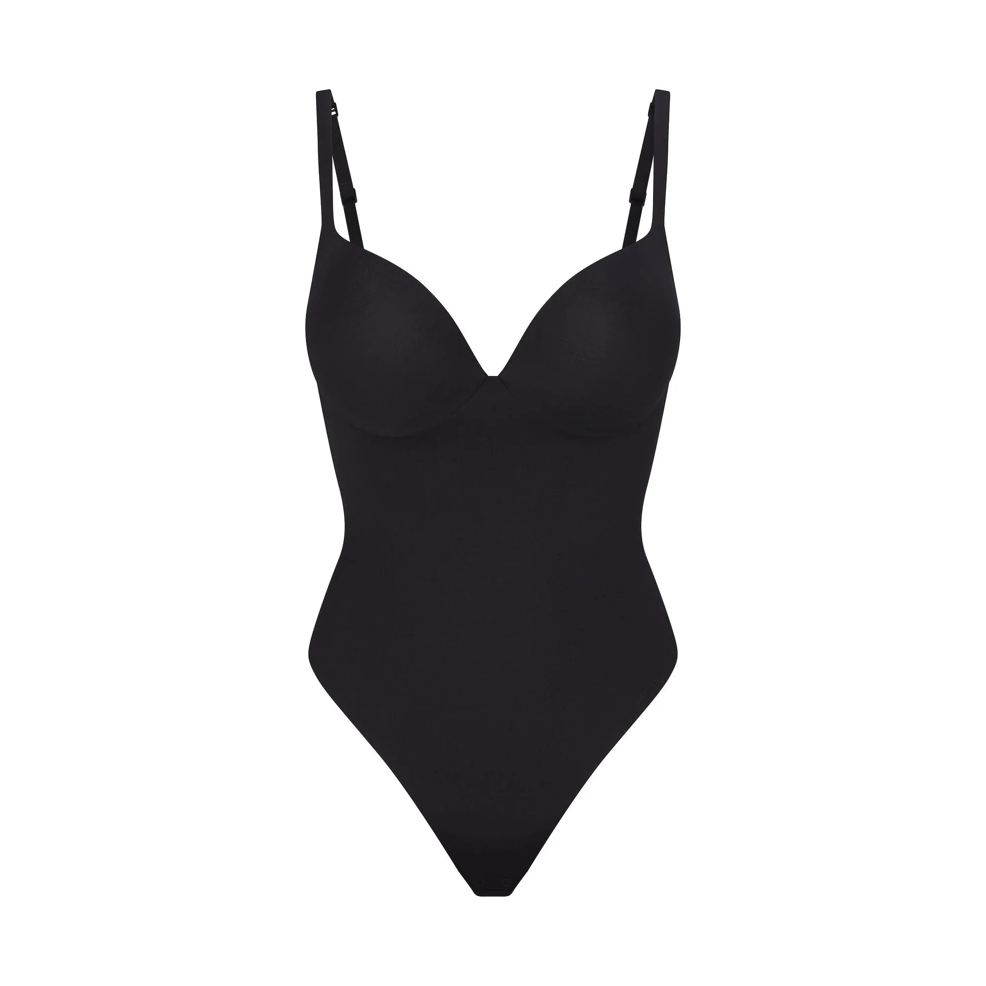 SKIMS ULTIMATE BODY PUSH-UP THONG BODYSUIT | ONYX - BODYSUIT - My Suti