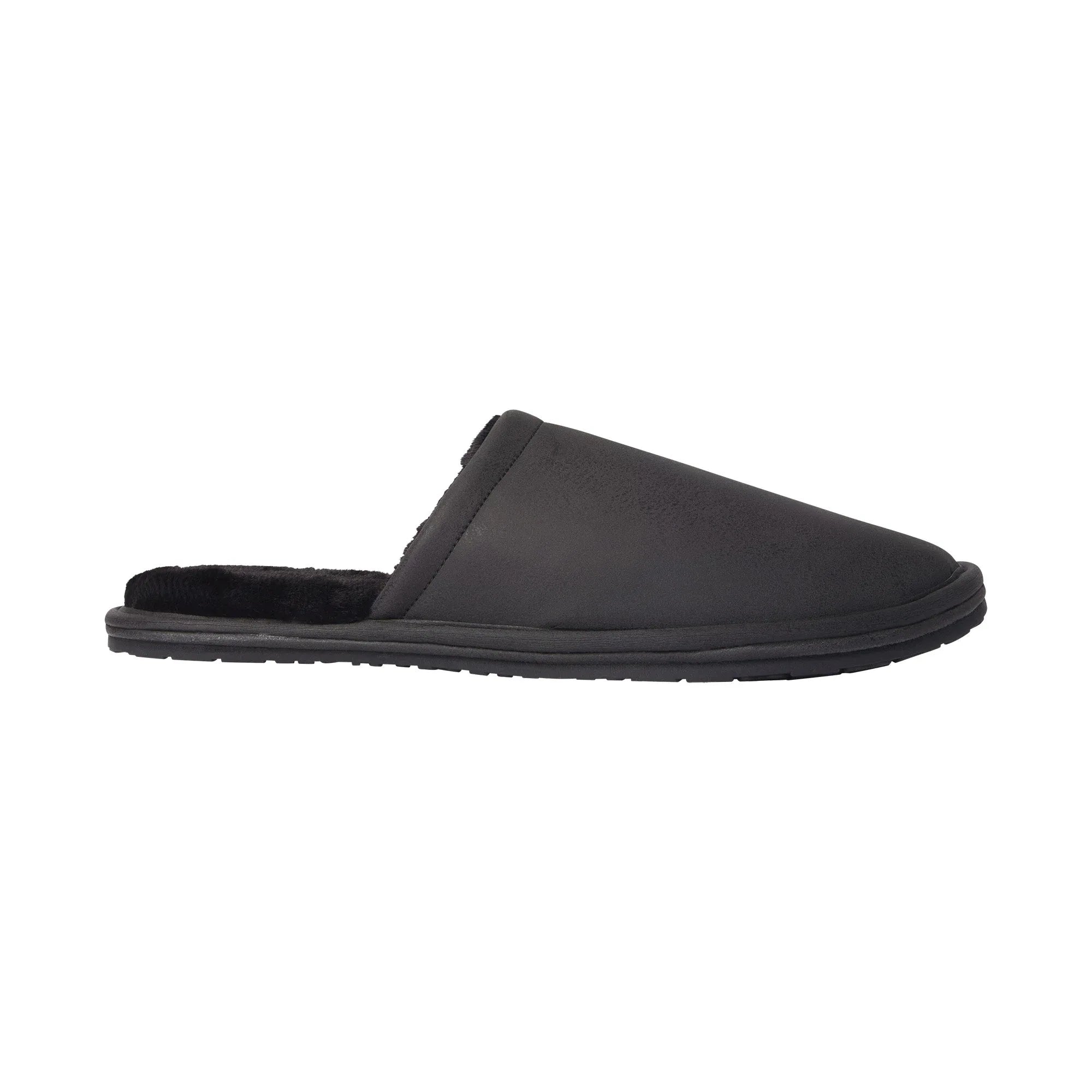 SKIMS MENS FAUX SHEARLING SLIPPER | ONYX - TERLİK - My Suti