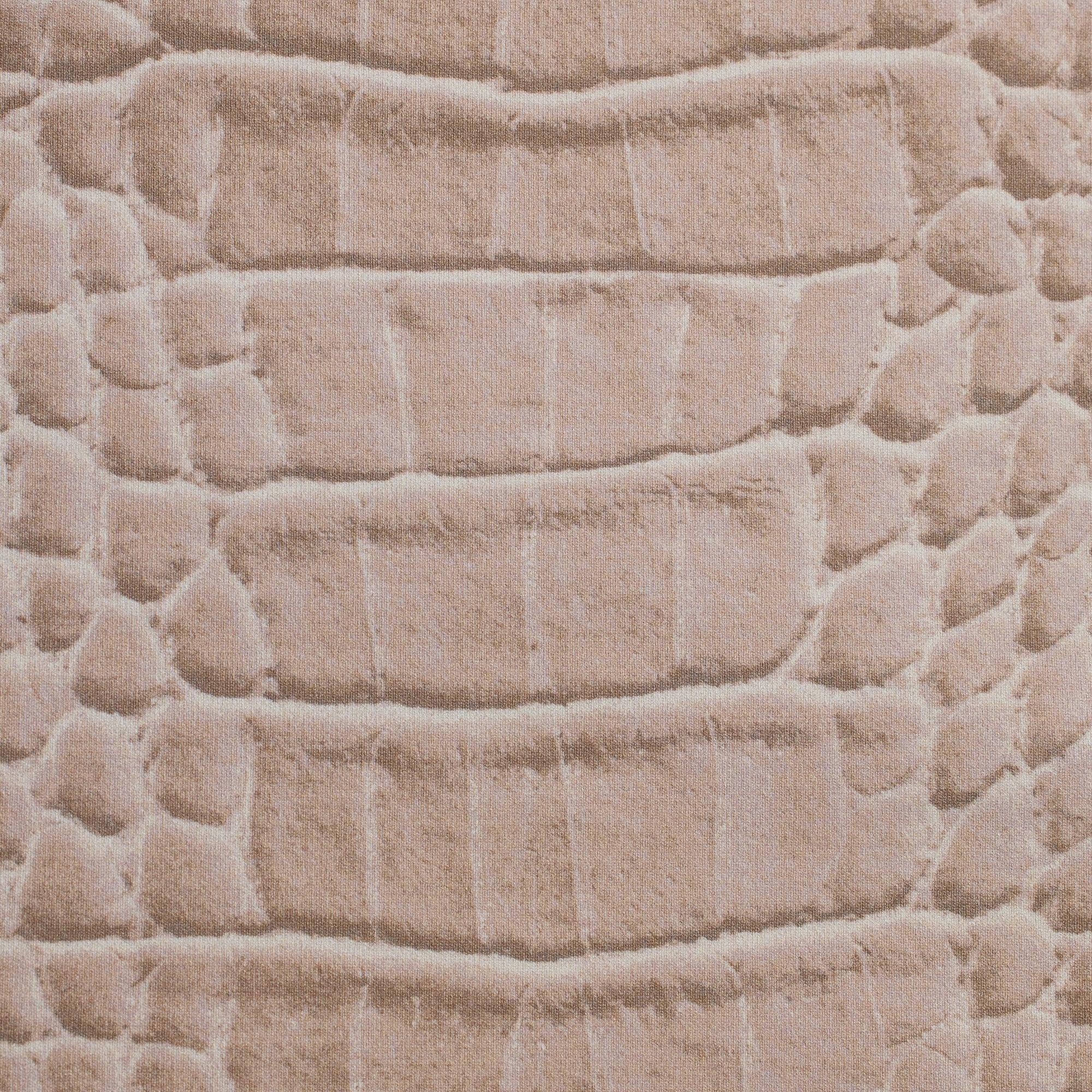 SKIMS SIGNATURE SWIM PLUNGE BIKINI TOP | DUNE CROCODILE PRINT - BIKINI ÜSTÜ - My Suti