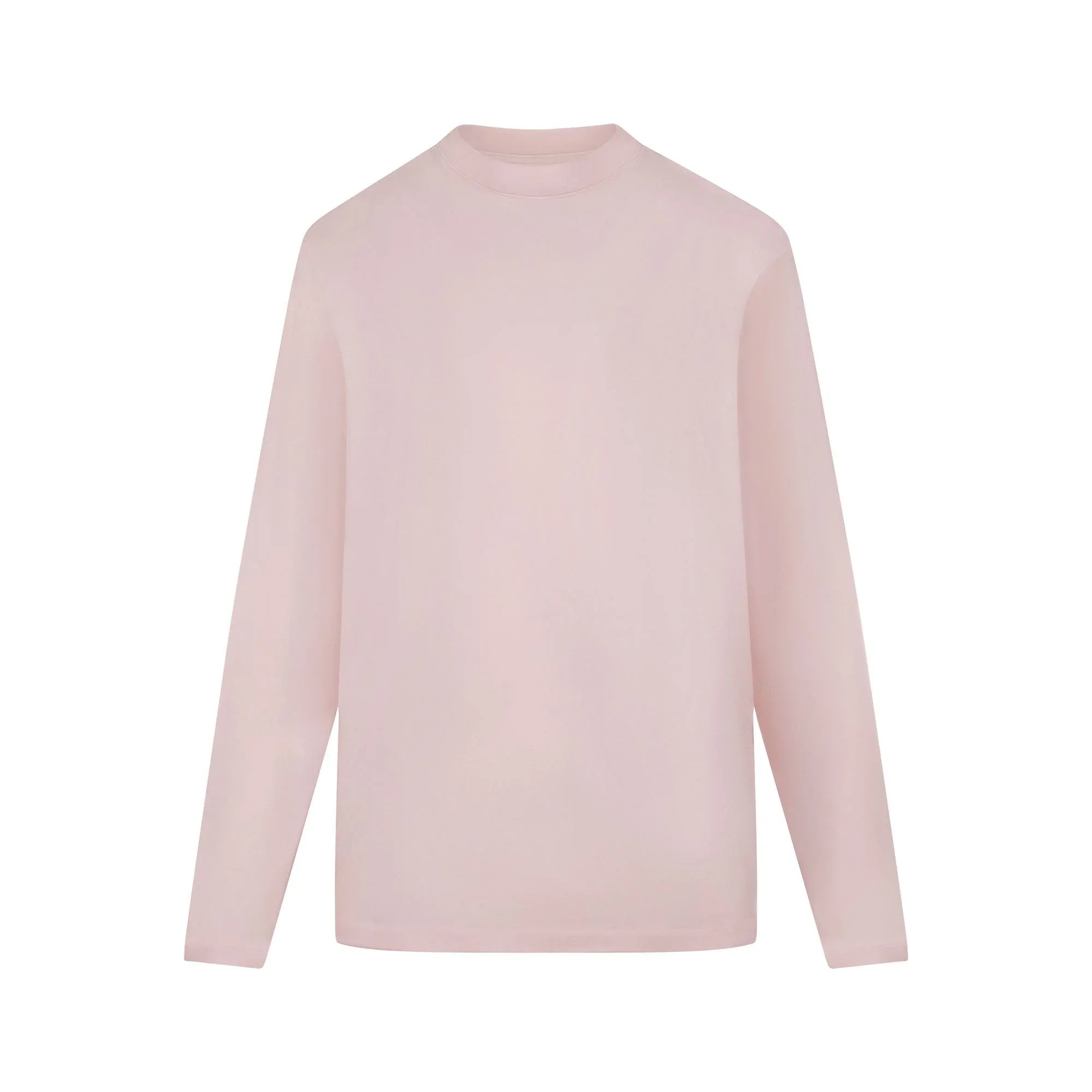 SKIMS BOYFRIEND LONG SLEEVE T-SHIRT | BARELY PINK - TİŞÖRT - My Suti