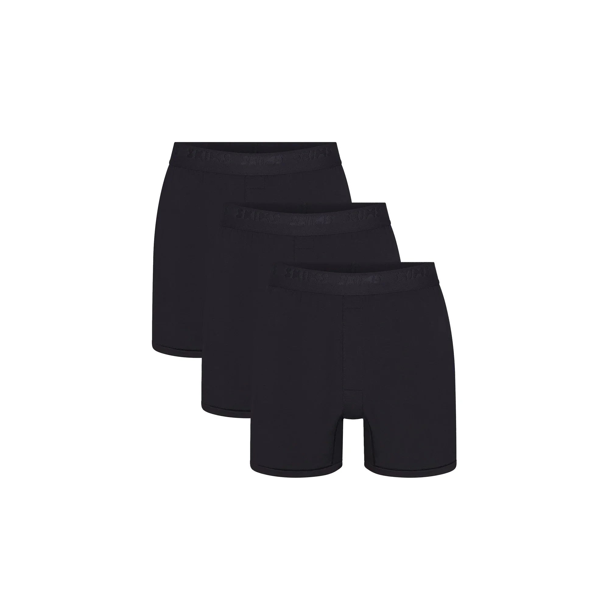 SKIMS STRETCH MENS KNIT BOXER 3-PACK | OBSIDIAN - KUTU KALIP - My Suti