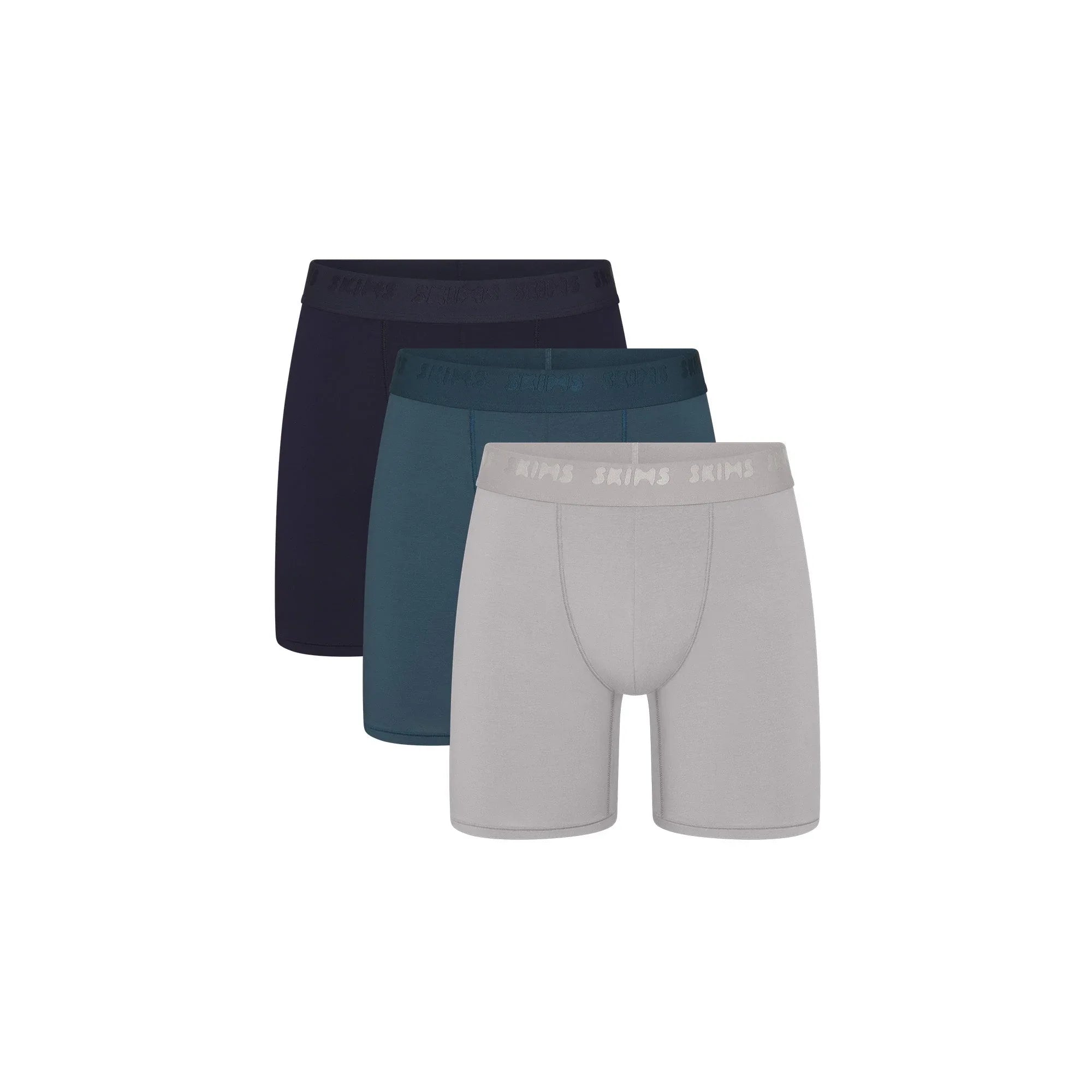 SKIMS STRETCH MENS 5" BOXER BRIEF 3-PACK | INDIGO MULTI - KUTU KALDIRICI - My Suti