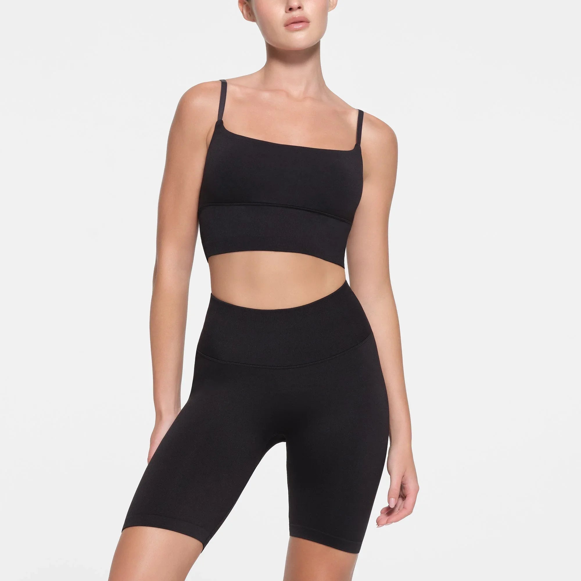 SKIMS CONTOUR NYLON CROPPED CAMI | ONYX - KAMİZ - My Suti
