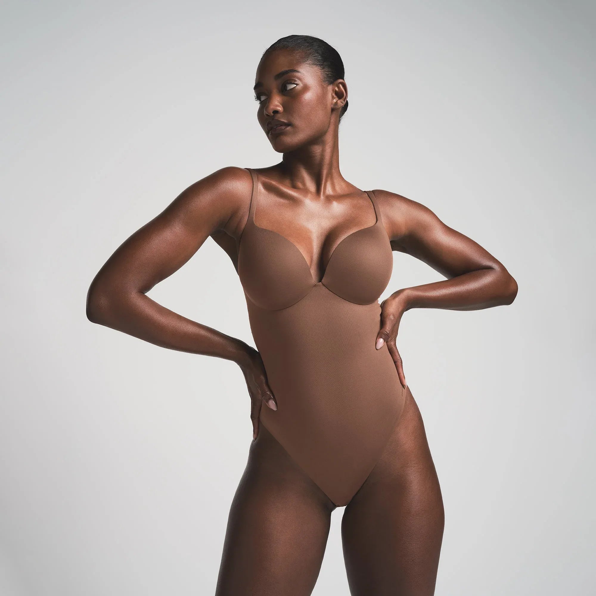 SKIMS ULTIMATE BODY PUSH-UP THONG BODYSUIT | JASPER - BODYSUIT - My Suti
